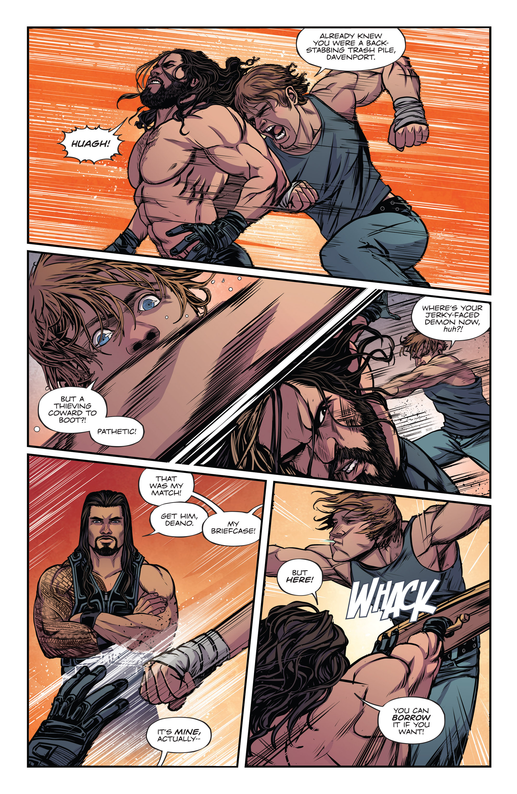 Read online WWE comic -  Issue #1 - 6