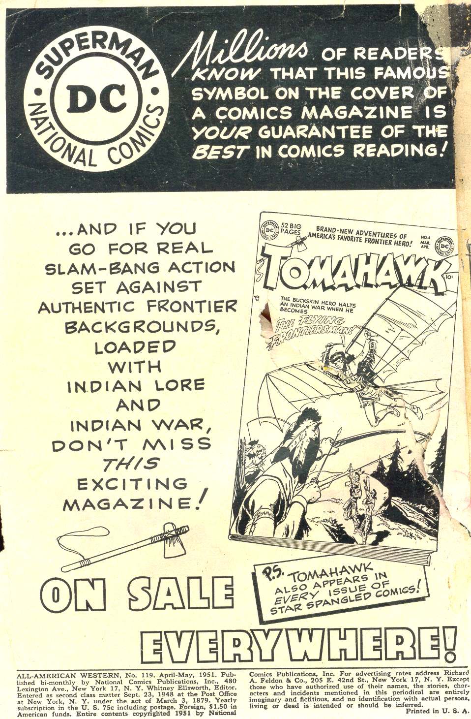 Read online All-American Western comic -  Issue #119 - 2