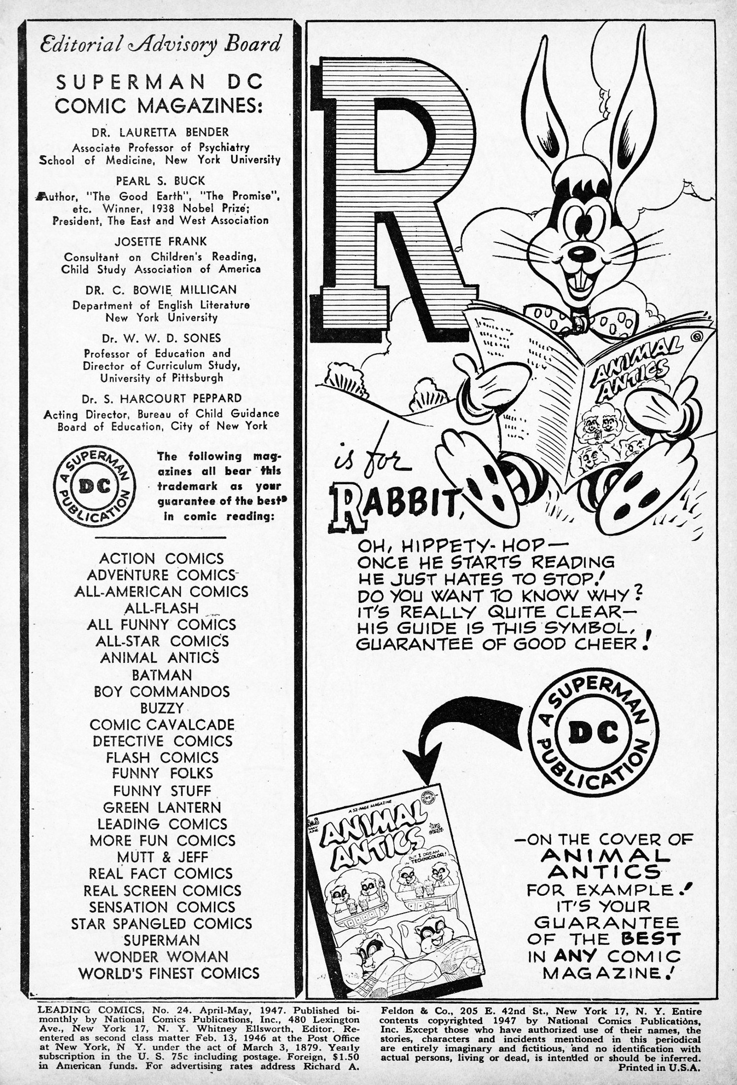 Read online Leading Comics comic -  Issue #24 - 2