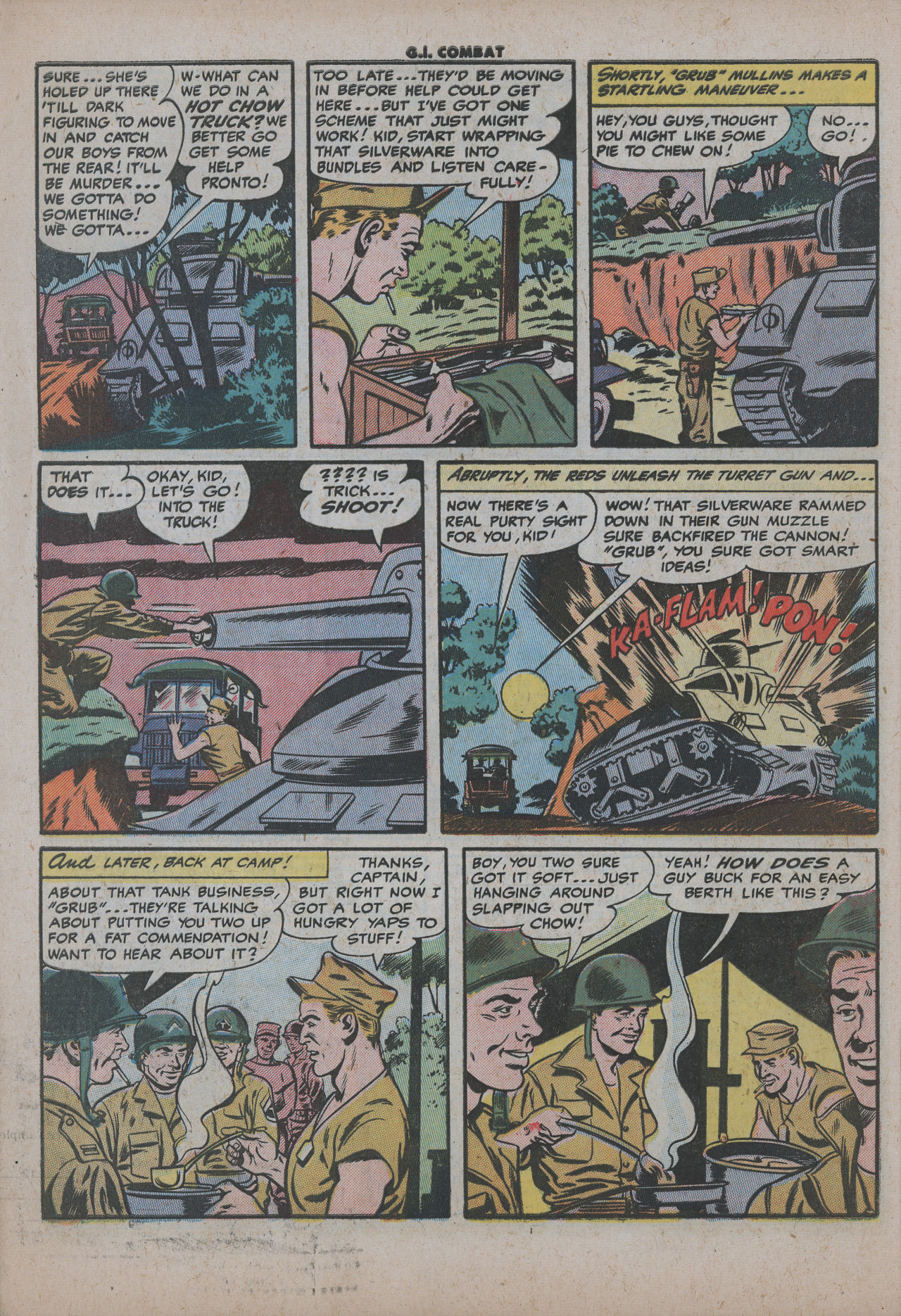 Read online G.I. Combat (1952) comic -  Issue #22 - 32