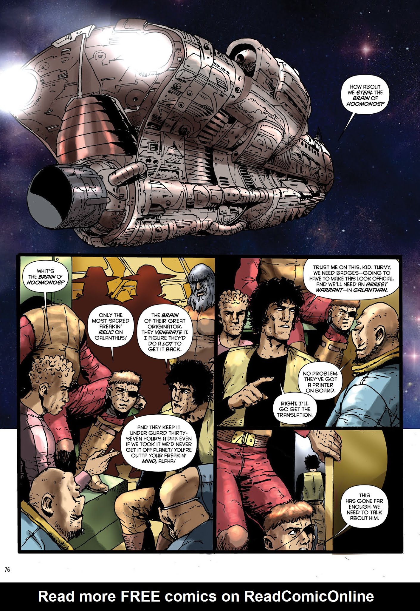 Read online Strontium Dog: Repo Men comic -  Issue # TPB - 78