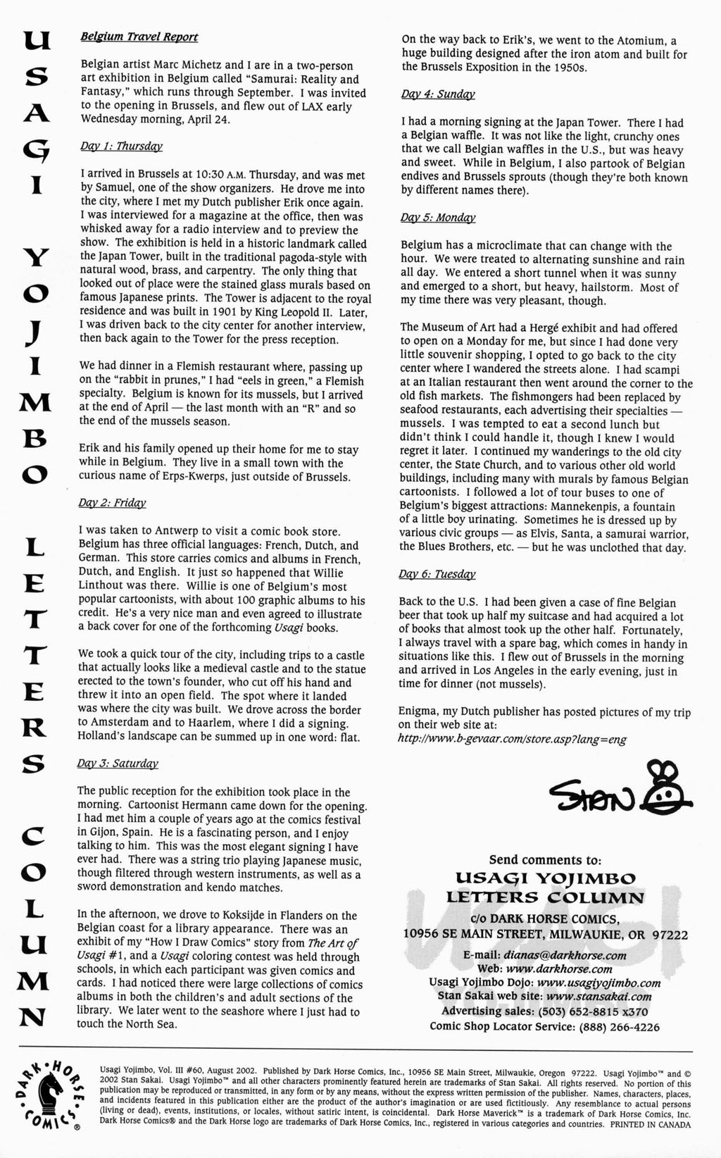 Read online Usagi Yojimbo (1996) comic -  Issue #60 - 26