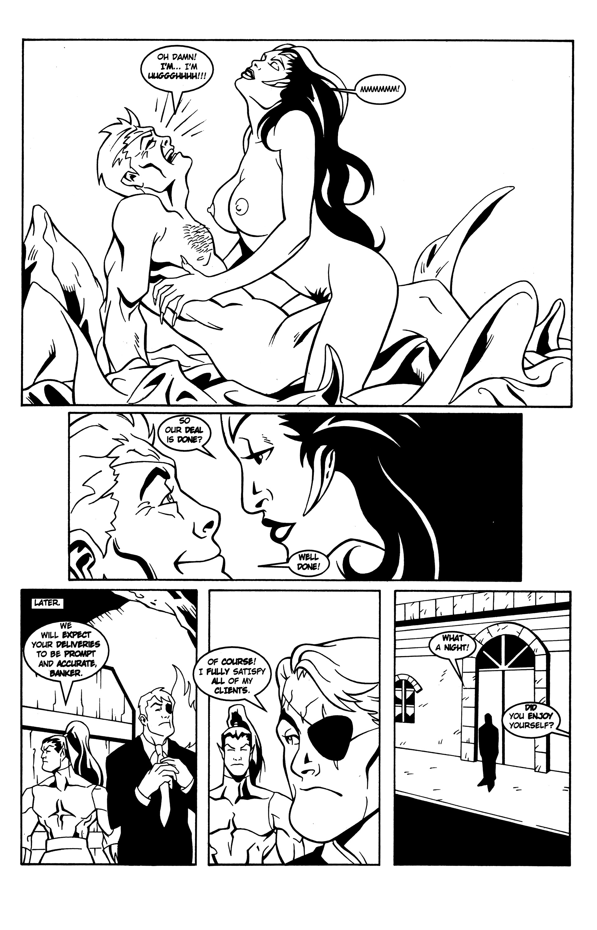 Read online Vamperotica comic -  Issue #43 - 12