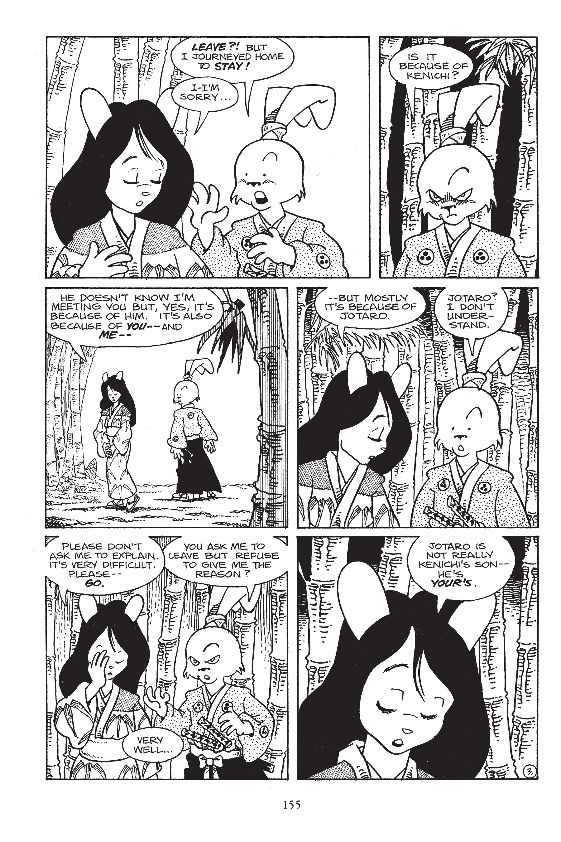 Read online Usagi Yojimbo (1987) comic -  Issue # _TPB 6 - 154