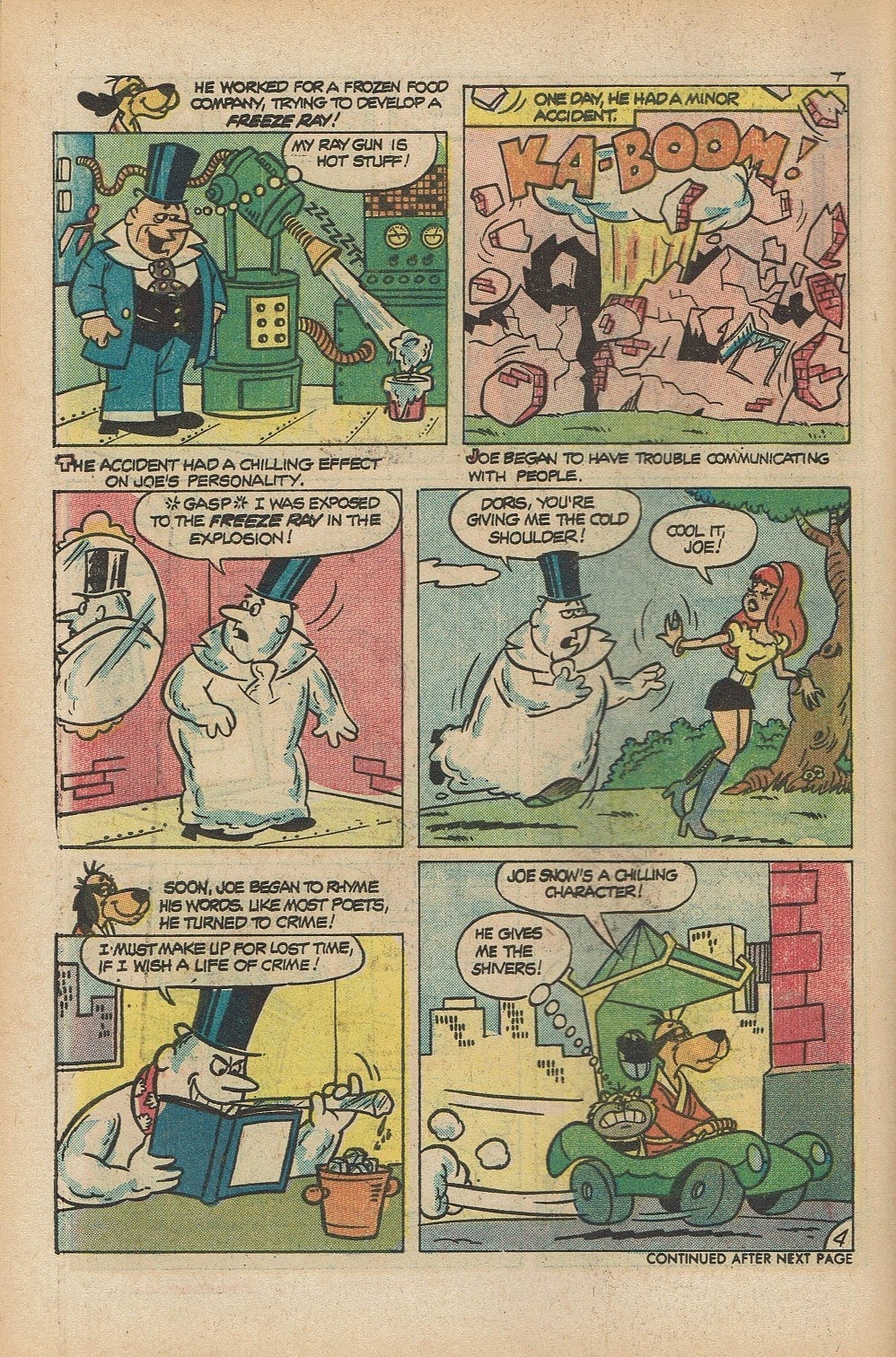 Read online Hong Kong Phooey comic -  Issue #6 - 6