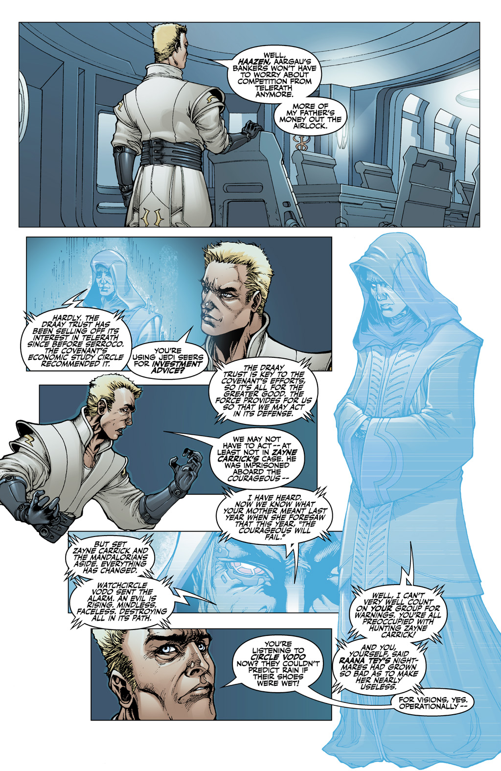 Read online Star Wars: Knights Of The Old Republic comic -  Issue #18 - 5