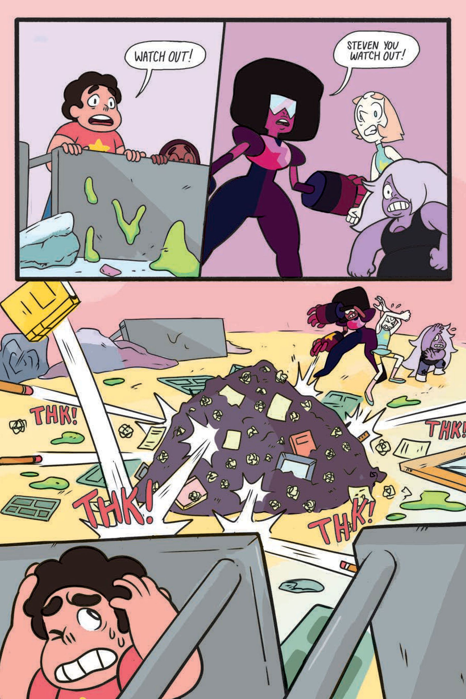 Read online Steven Universe: Too Cool For School comic -  Issue # TPB - 96