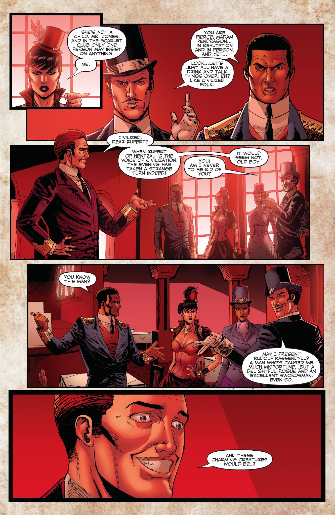 Read online Legenderry: Vampirella comic -  Issue # _TPB - 42