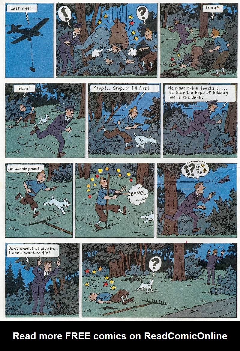 Read online The Adventures of Tintin comic -  Issue #7 - 28