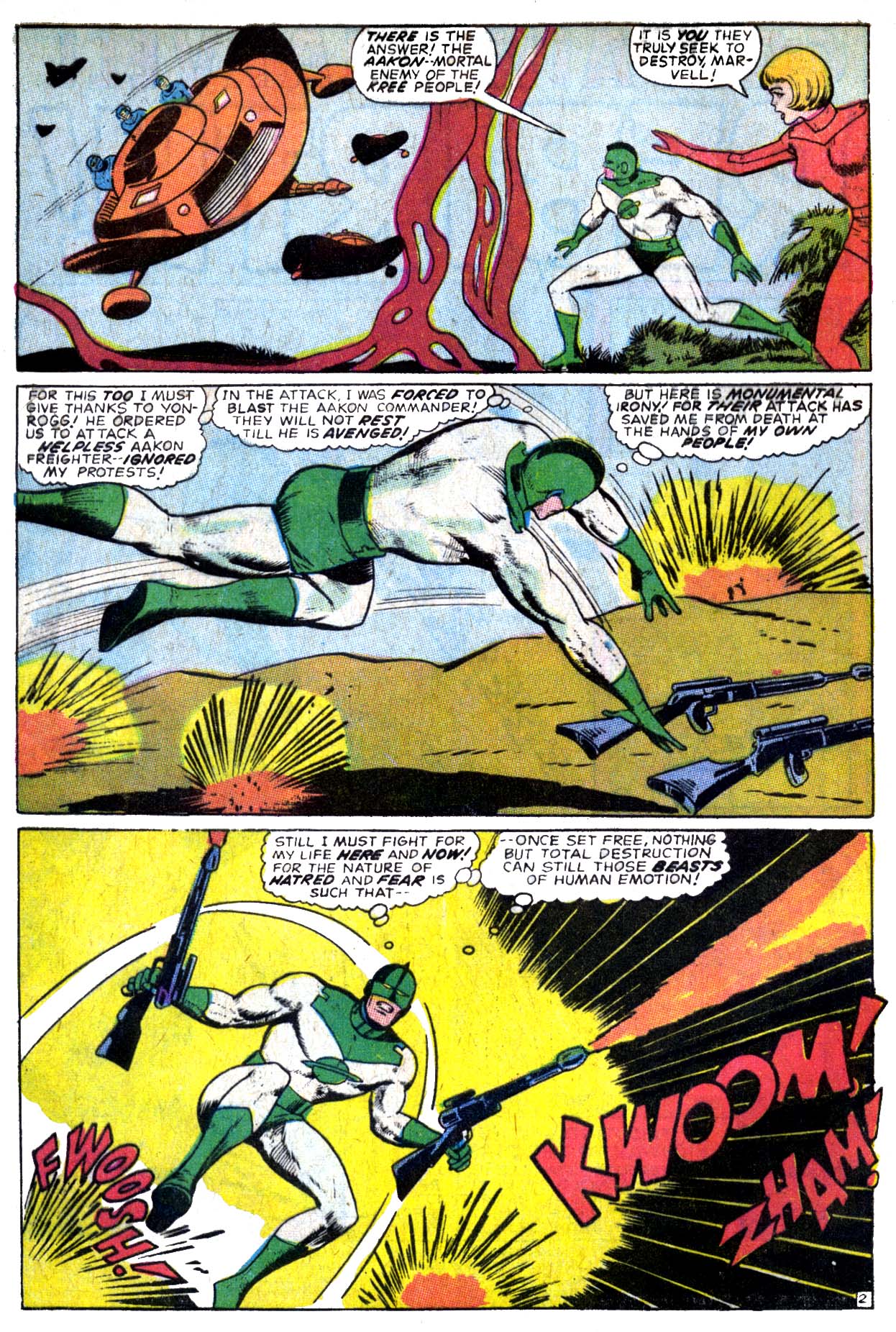 Read online Captain Marvel (1968) comic -  Issue #11 - 3