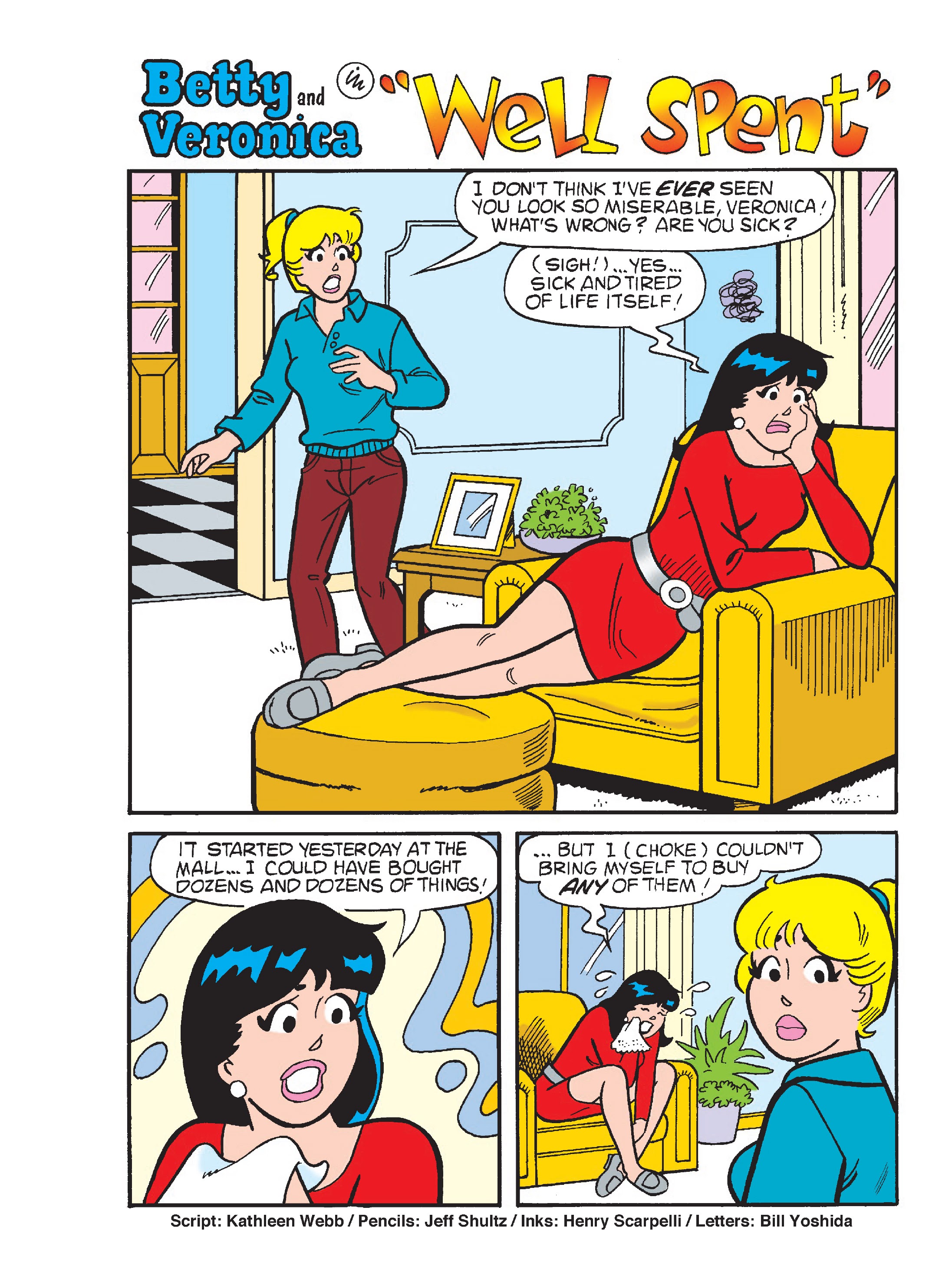 Read online Betty & Veronica Friends Double Digest comic -  Issue #278 - 124