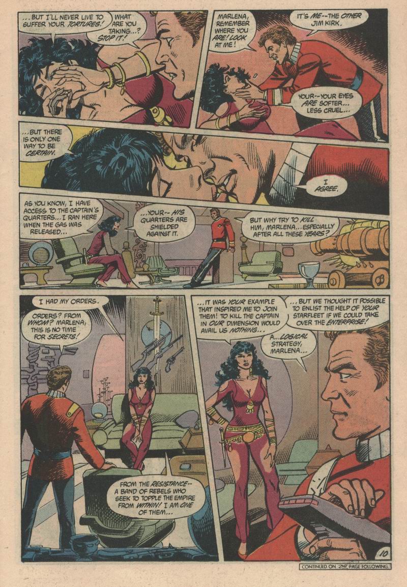 Read online Star Trek (1984) comic -  Issue #11 - 11