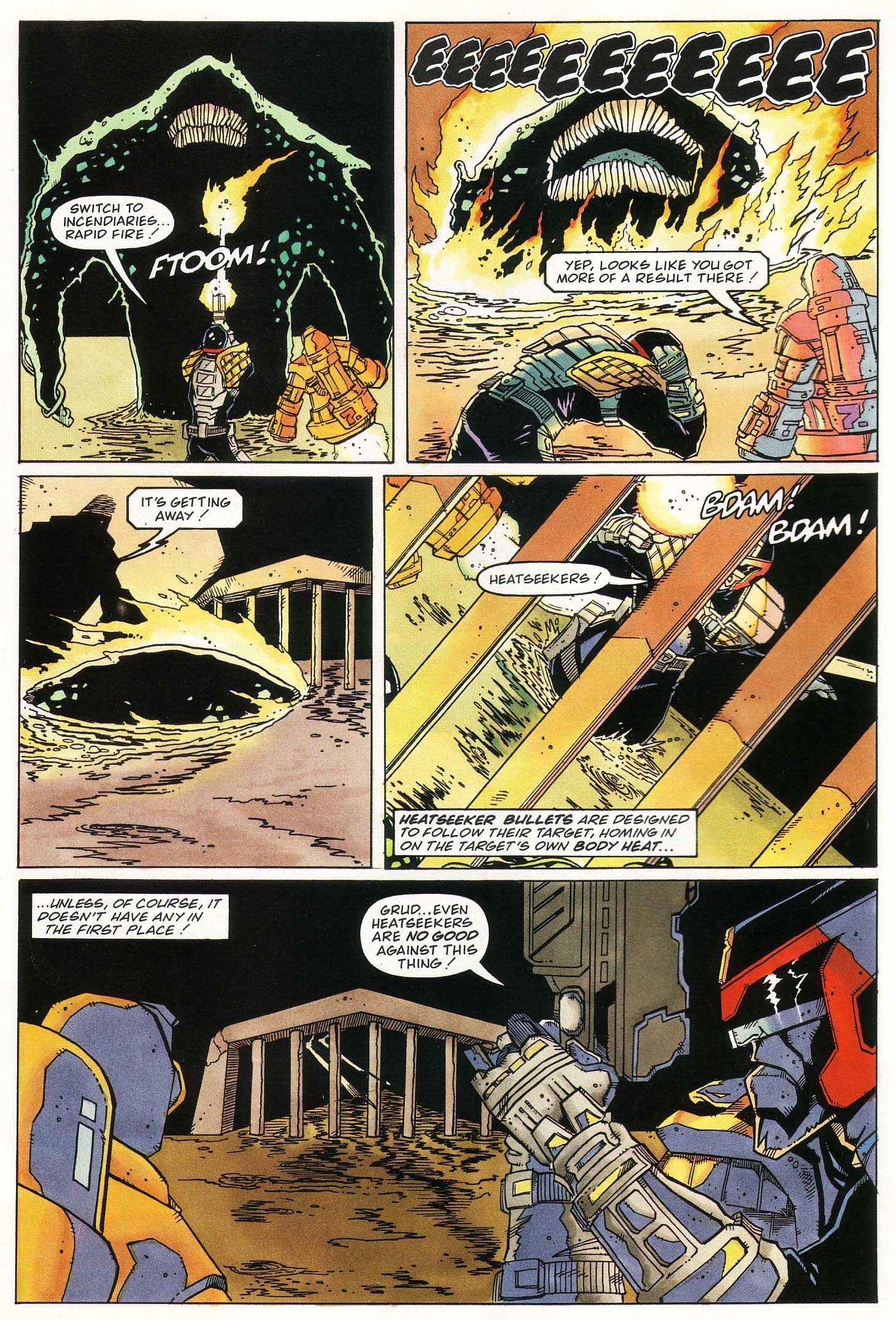 Read online Judge Dredd Lawman of the Future comic -  Issue #5 - 21