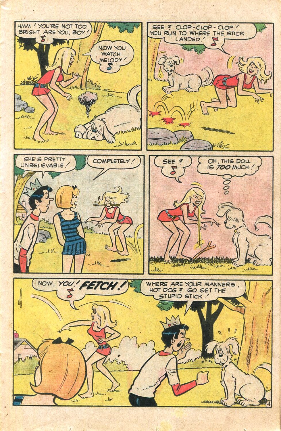 Read online Archie's TV Laugh-Out comic -  Issue #45 - 23