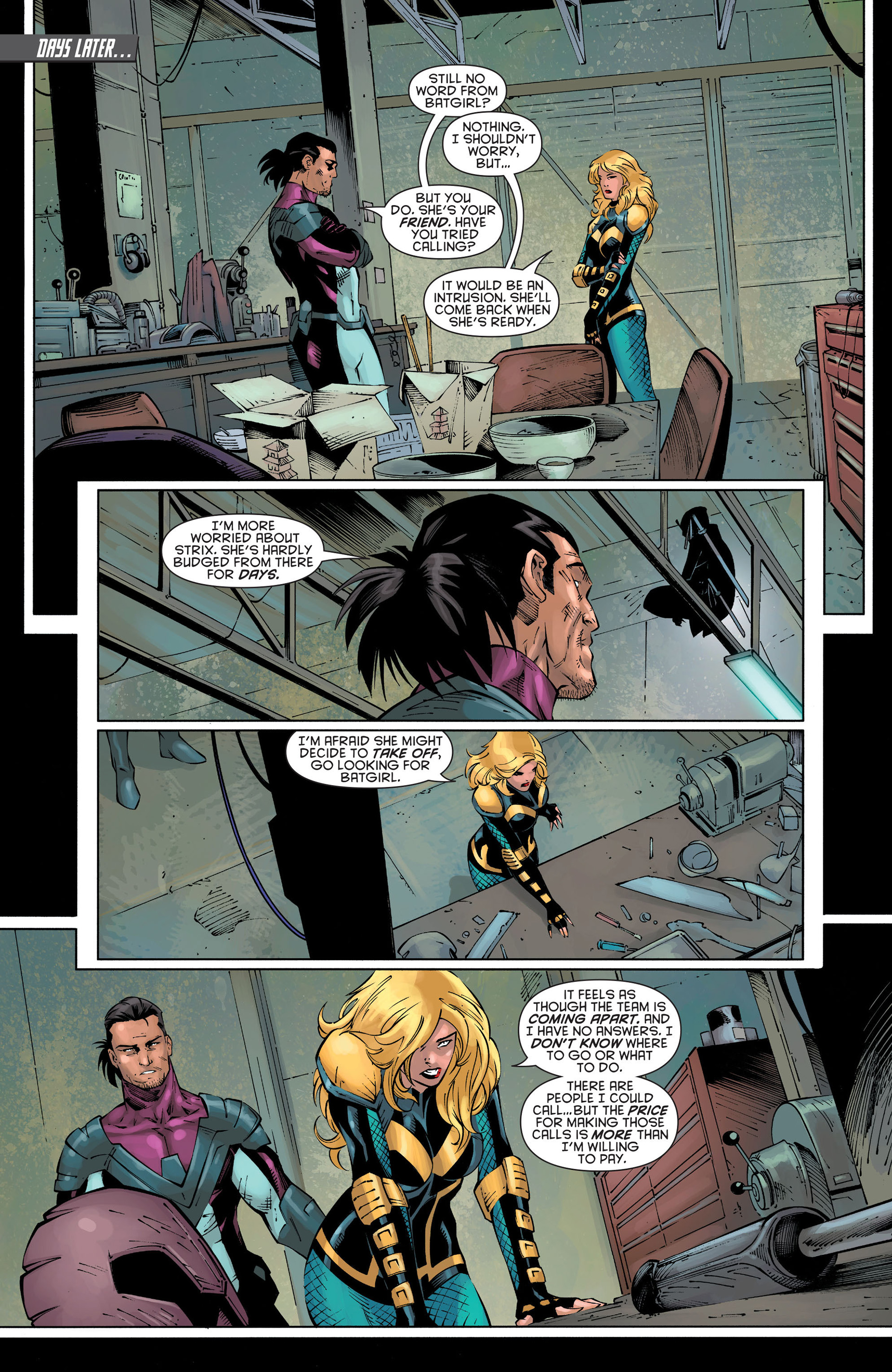 Read online Birds of Prey (2011) comic -  Issue #22 - 12