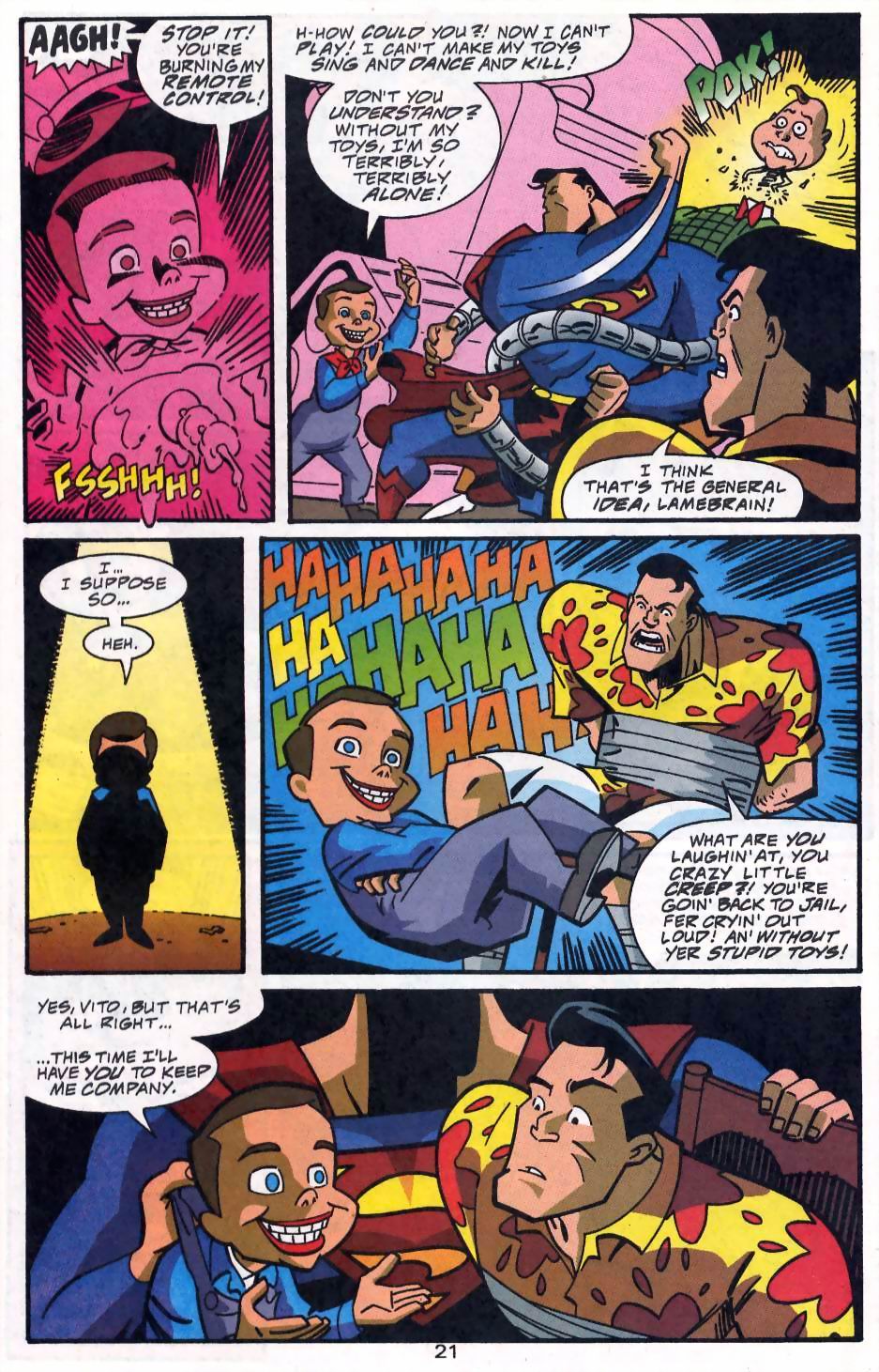 Read online Superman Adventures comic -  Issue #35 - 23