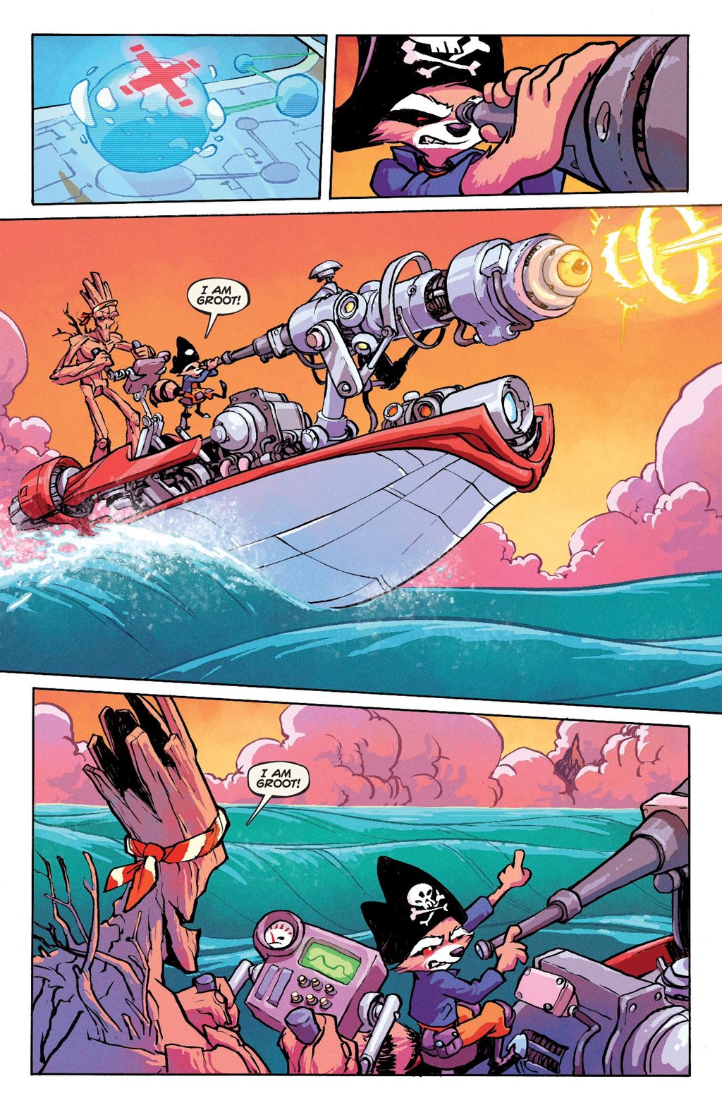 Read online Marvel-Verse: Rocket & Groot comic -  Issue # TPB - 53
