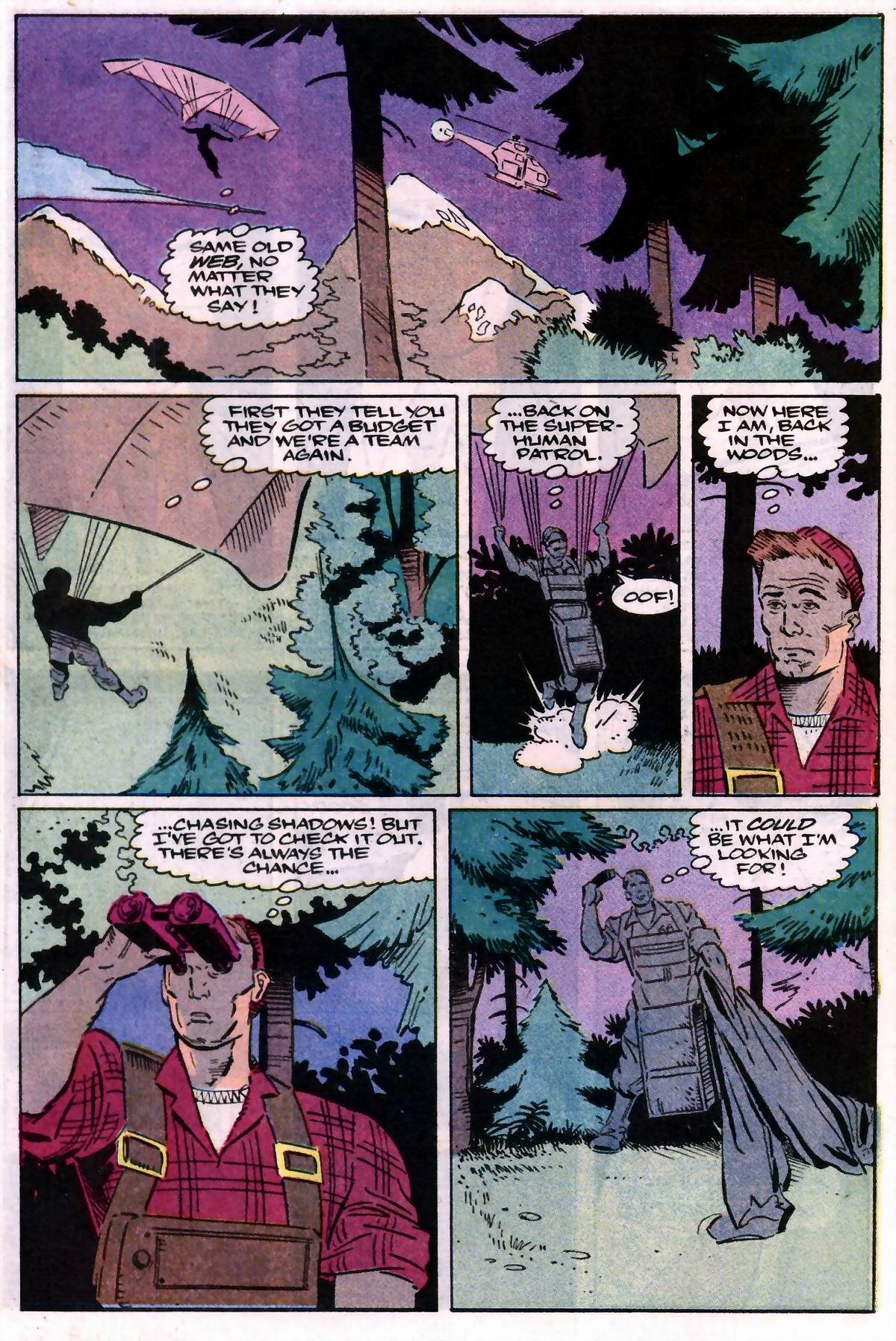 Read online The Web (1991) comic -  Issue #4 - 5