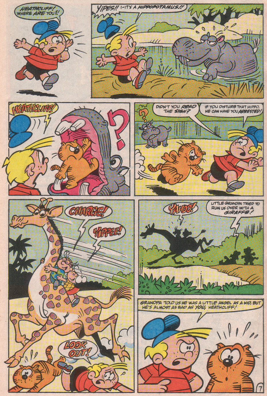 Read online Heathcliff comic -  Issue #36 - 11