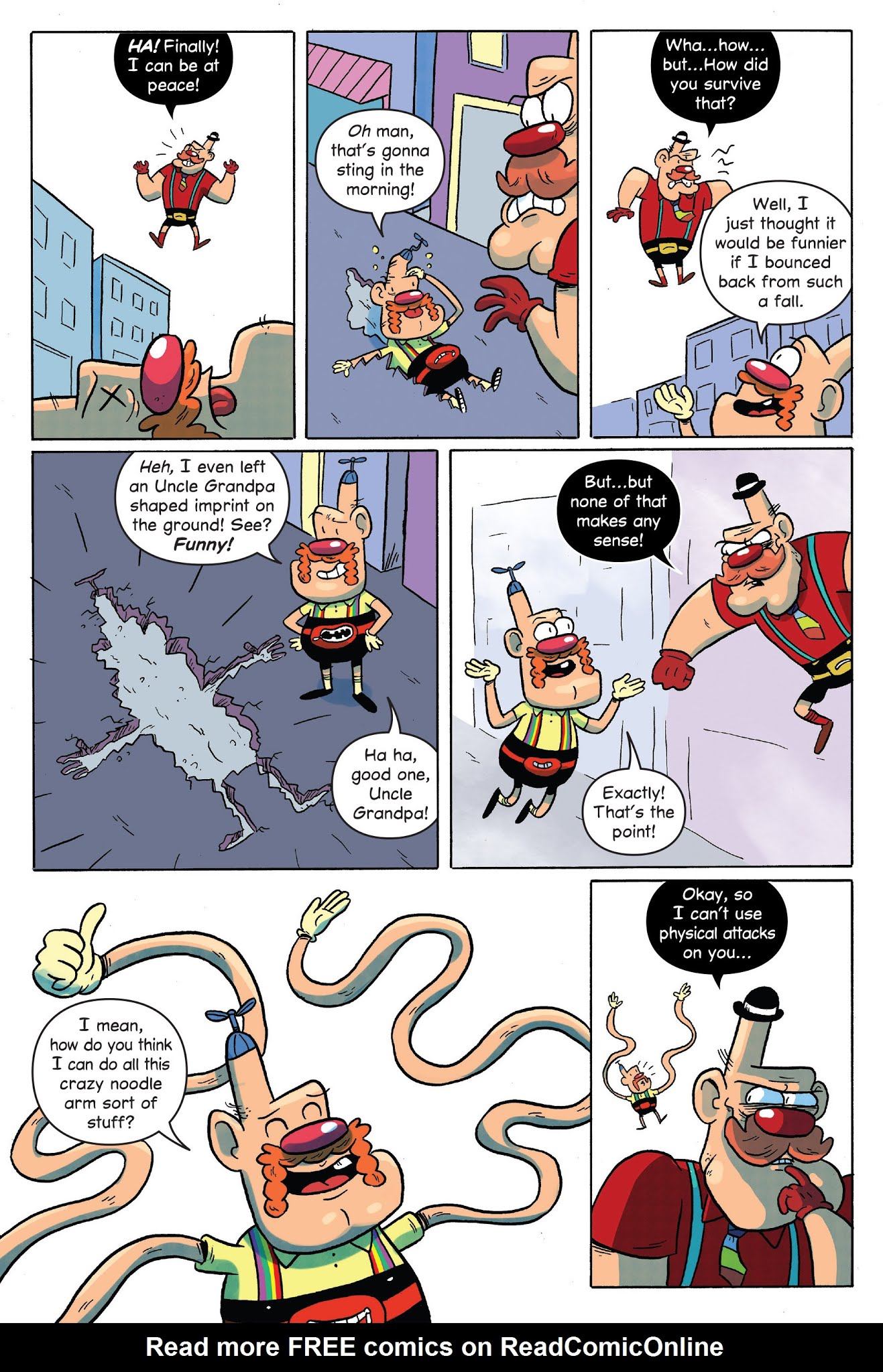 Read online Uncle Grandpa in Uncle Grandpaland comic -  Issue # TPB - 122