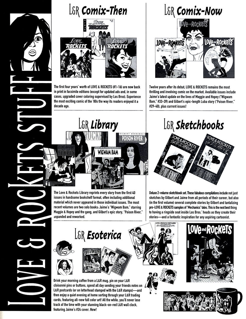 Read online Love and Rockets (1982) comic -  Issue #48 - 33