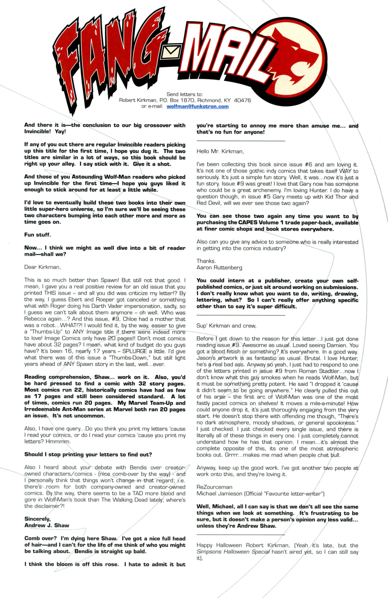 Read online The Astounding Wolf-Man comic -  Issue #11 - 22