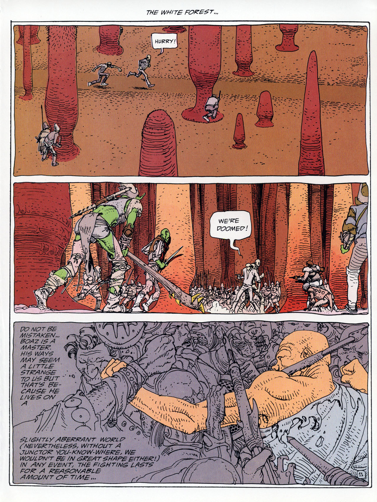 Read online Epic Graphic Novel: Moebius comic -  Issue # TPB 3 - 17