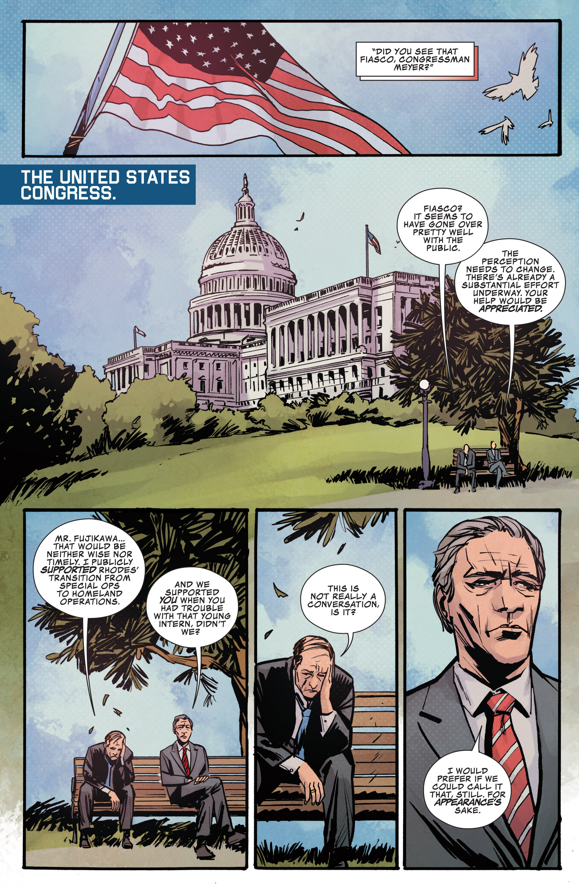 Read online Iron Patriot comic -  Issue #1 - 16