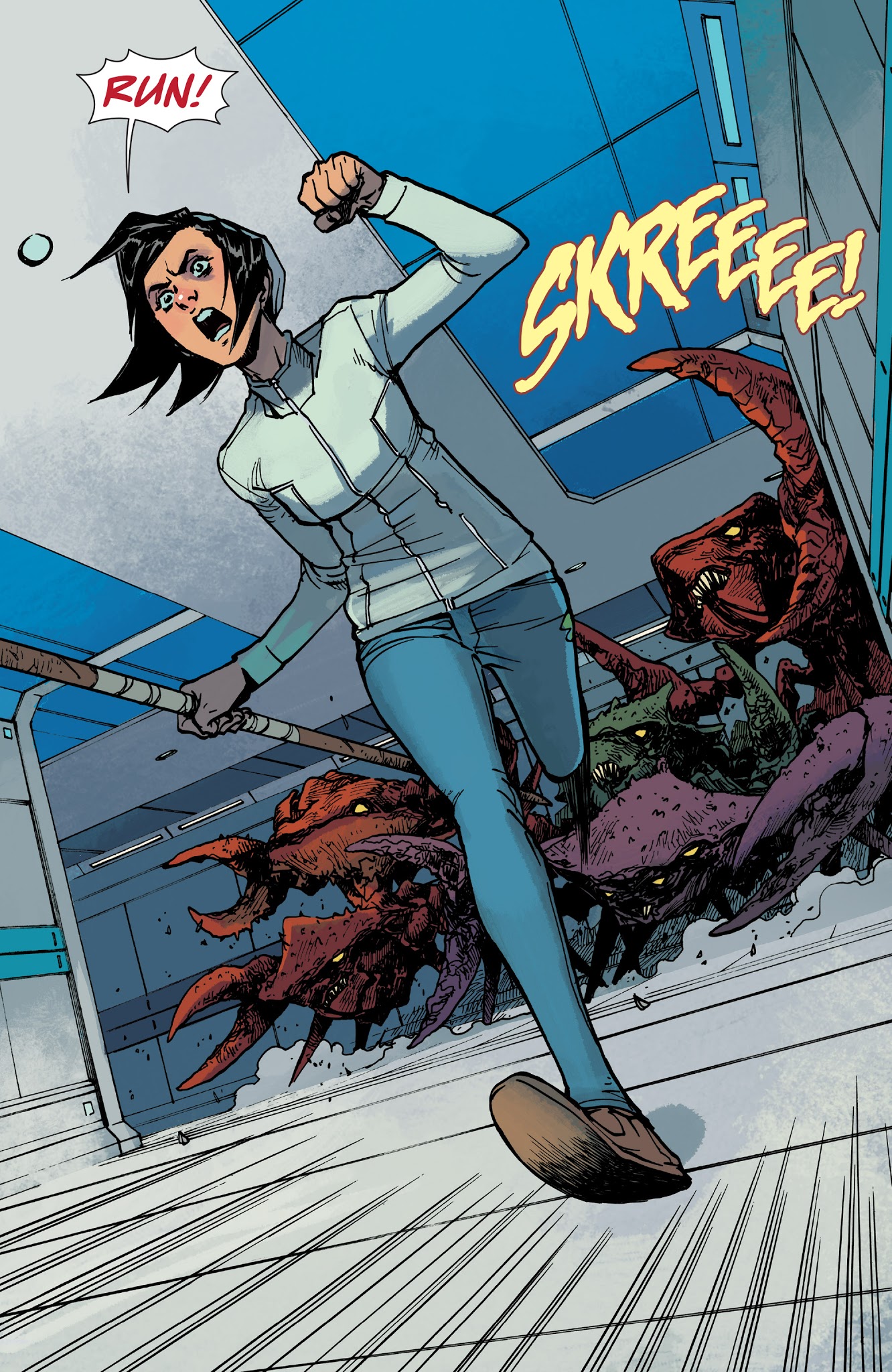 Read online Mech Cadet Yu comic -  Issue #6 - 9