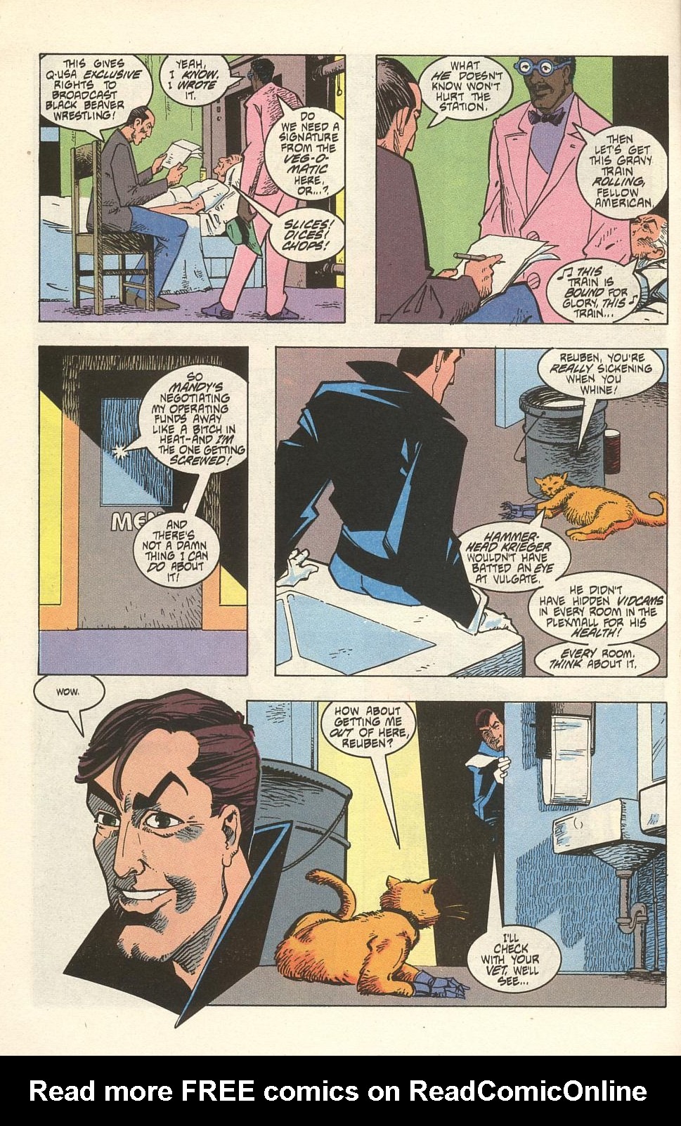 Read online American Flagg! comic -  Issue #32 - 14