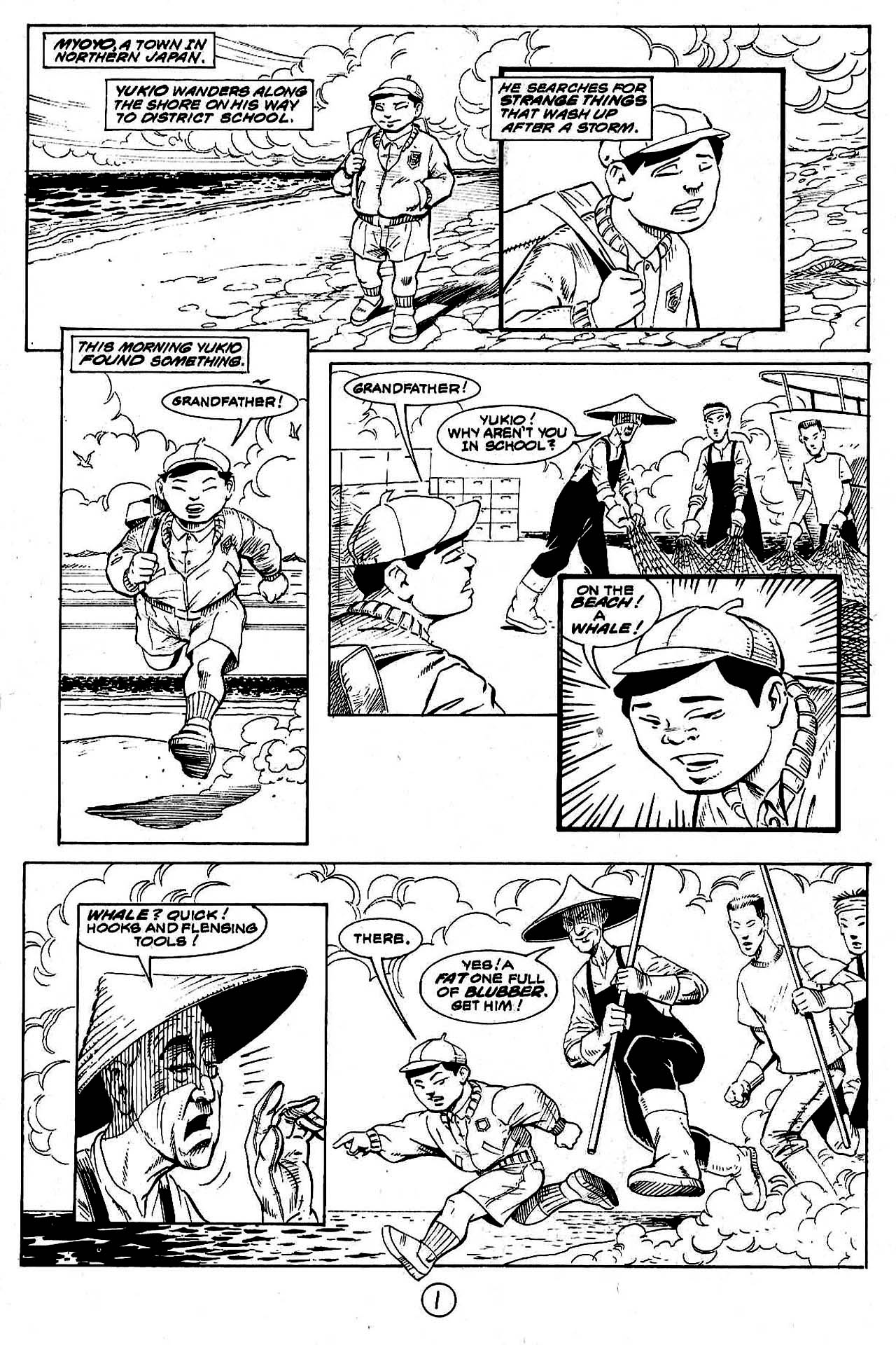 Read online Paul the Samurai (1992) comic -  Issue #7 - 2