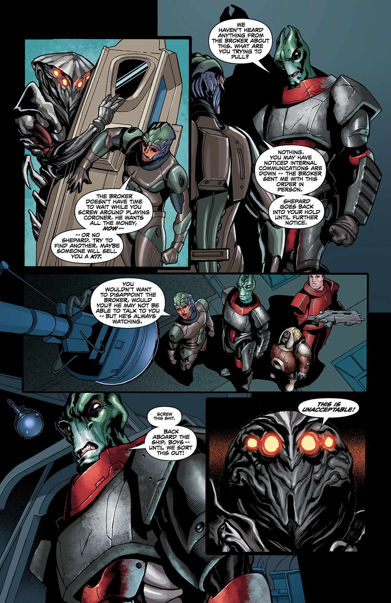 Read online Mass Effect: Redemption comic -  Issue #4 - 14