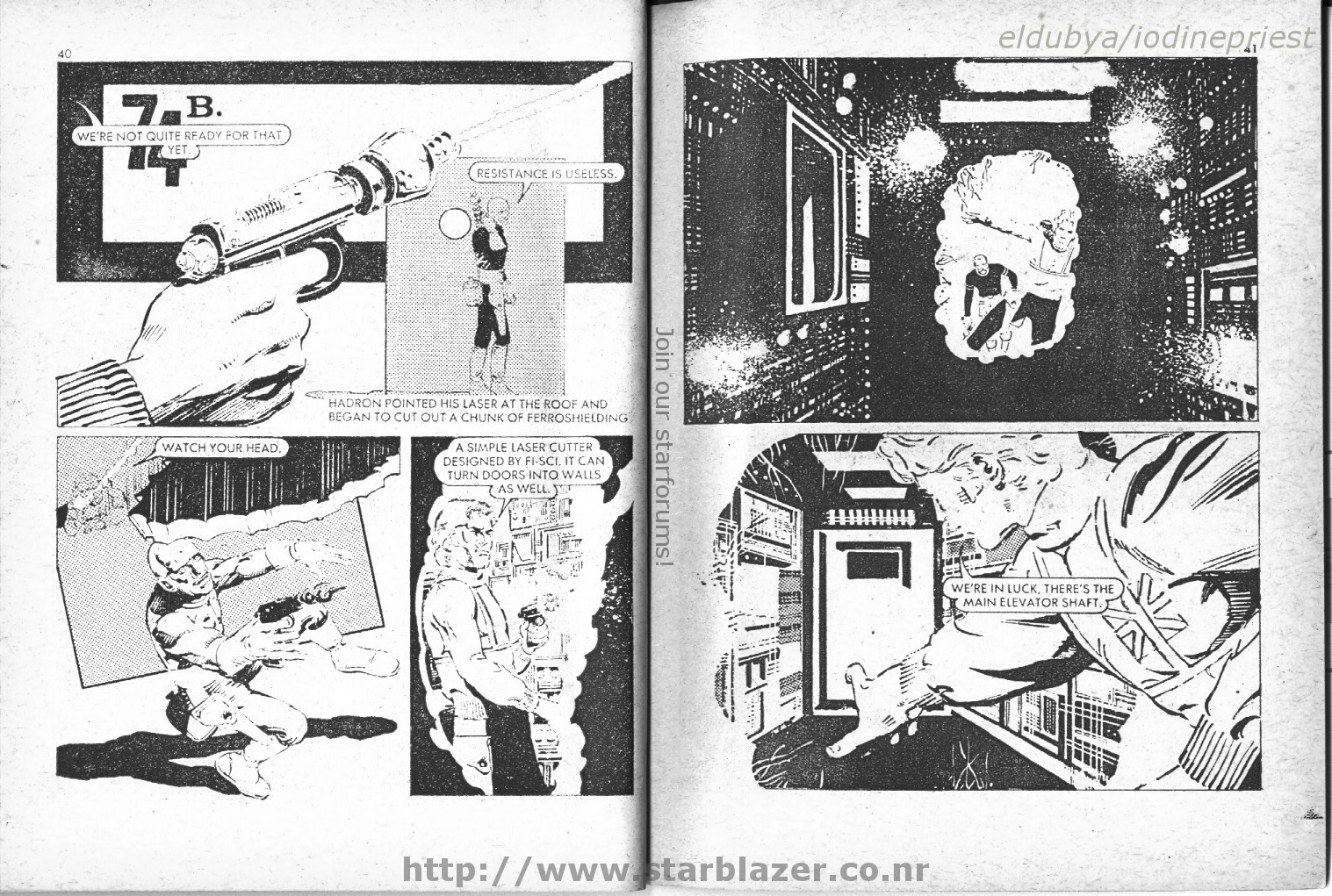Read online Starblazer comic -  Issue #50 - 22