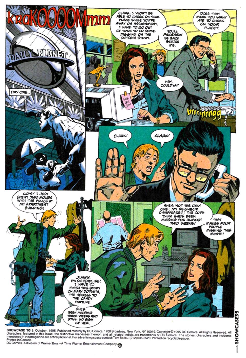 Read online Showcase '95 comic -  Issue #9 - 2