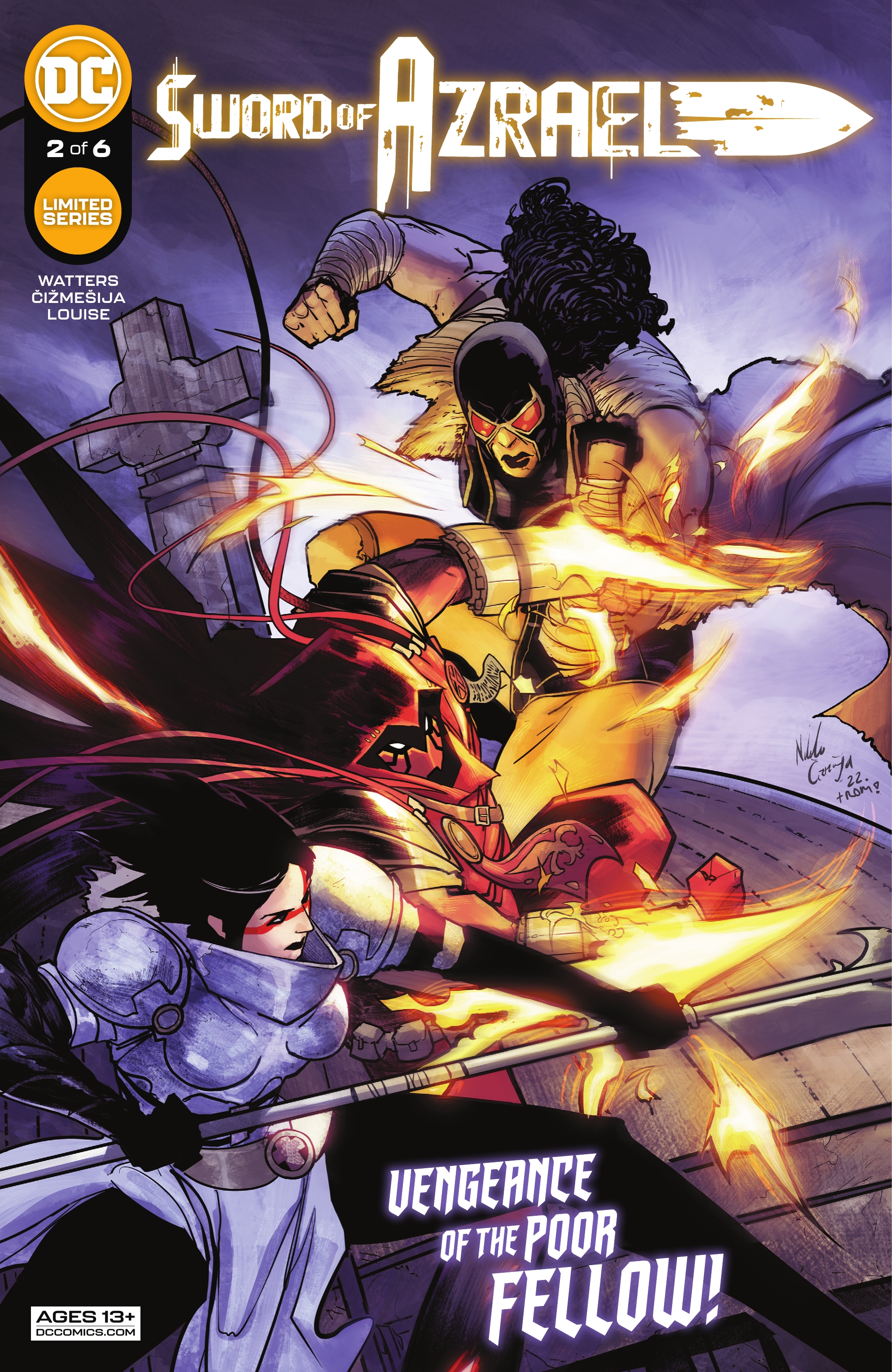Read online Sword Of Azrael comic -  Issue #2 - 1