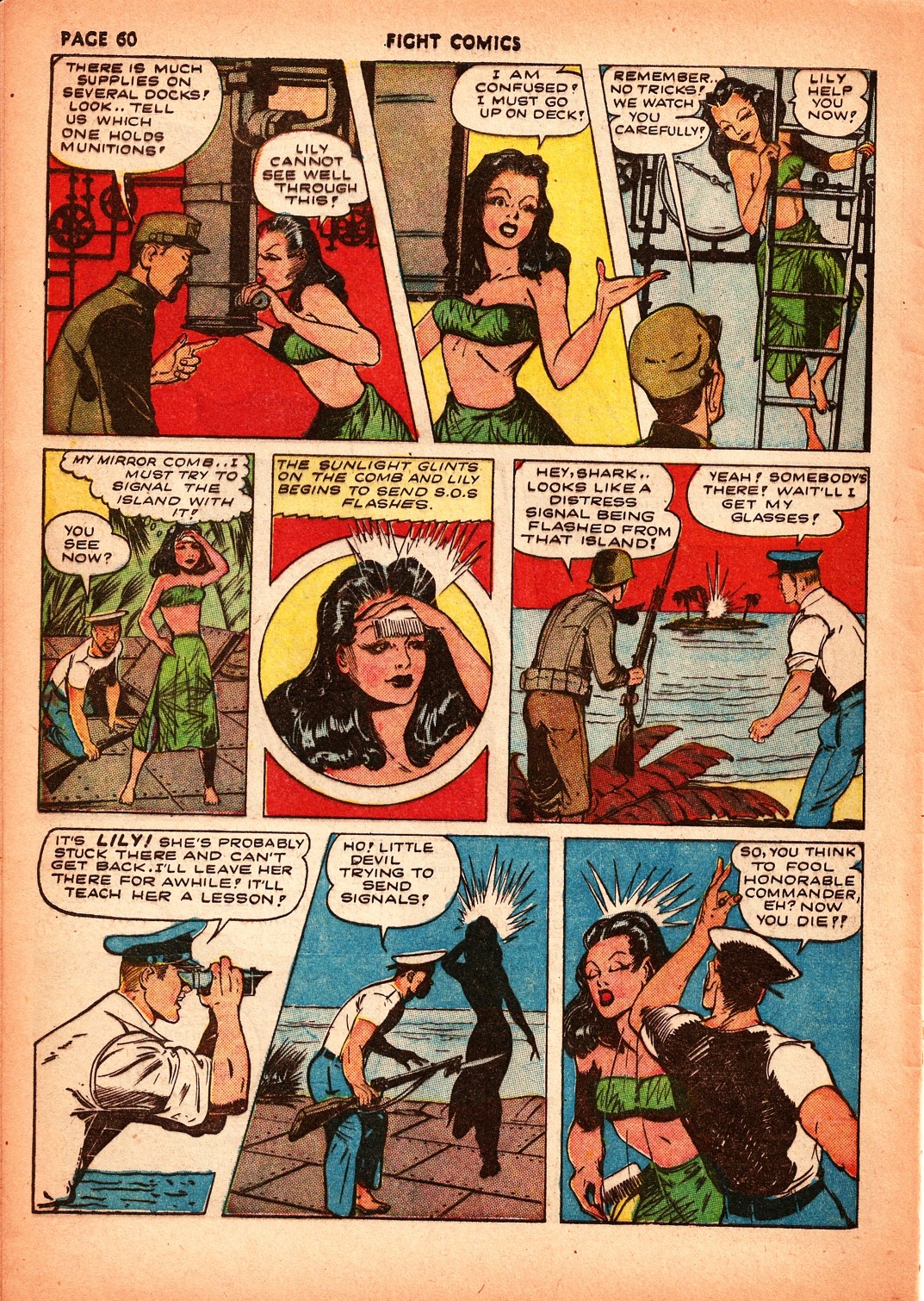 Read online Fight Comics comic -  Issue #26 - 62