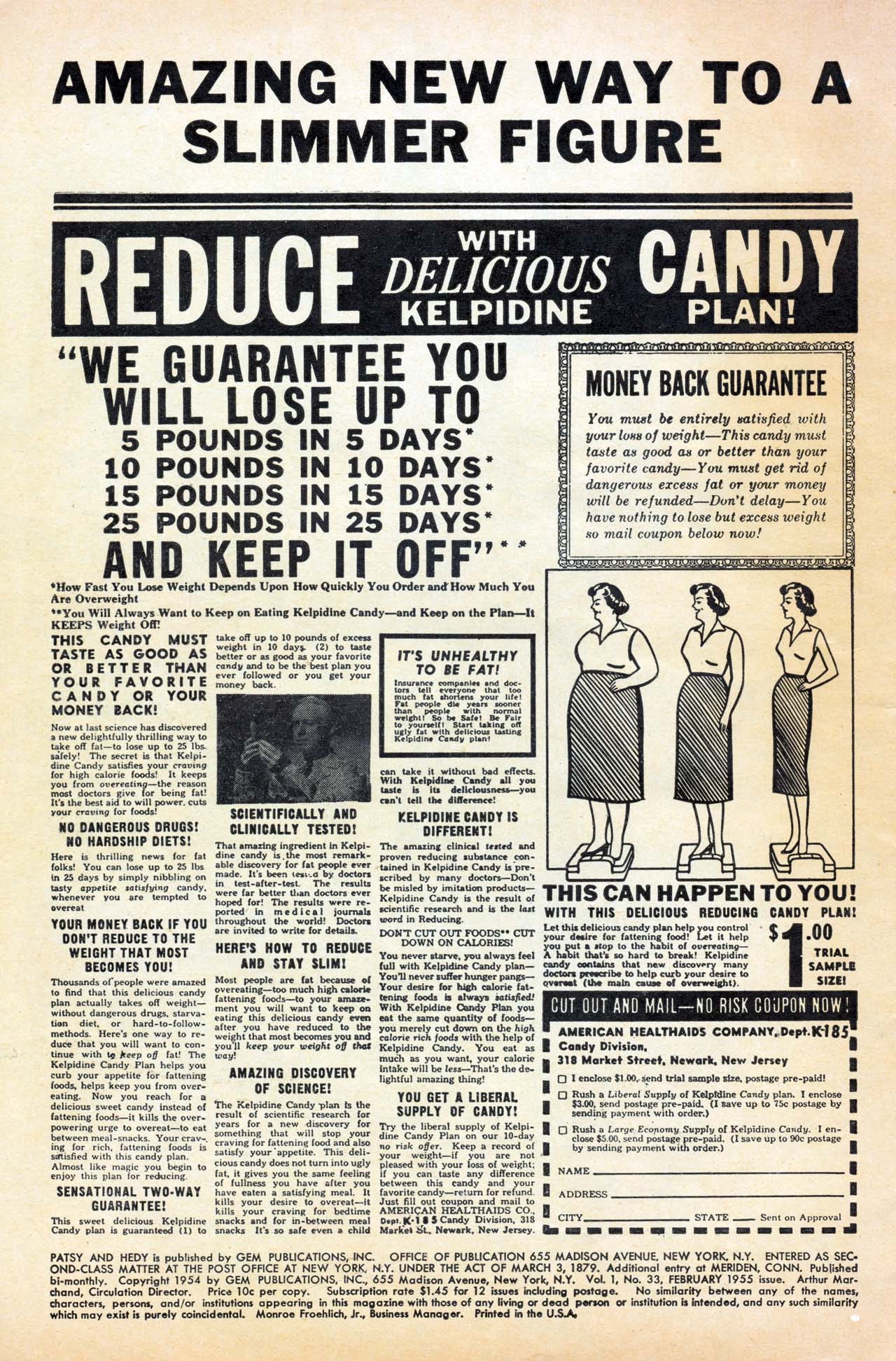 Read online Patsy and Hedy comic -  Issue #33 - 2