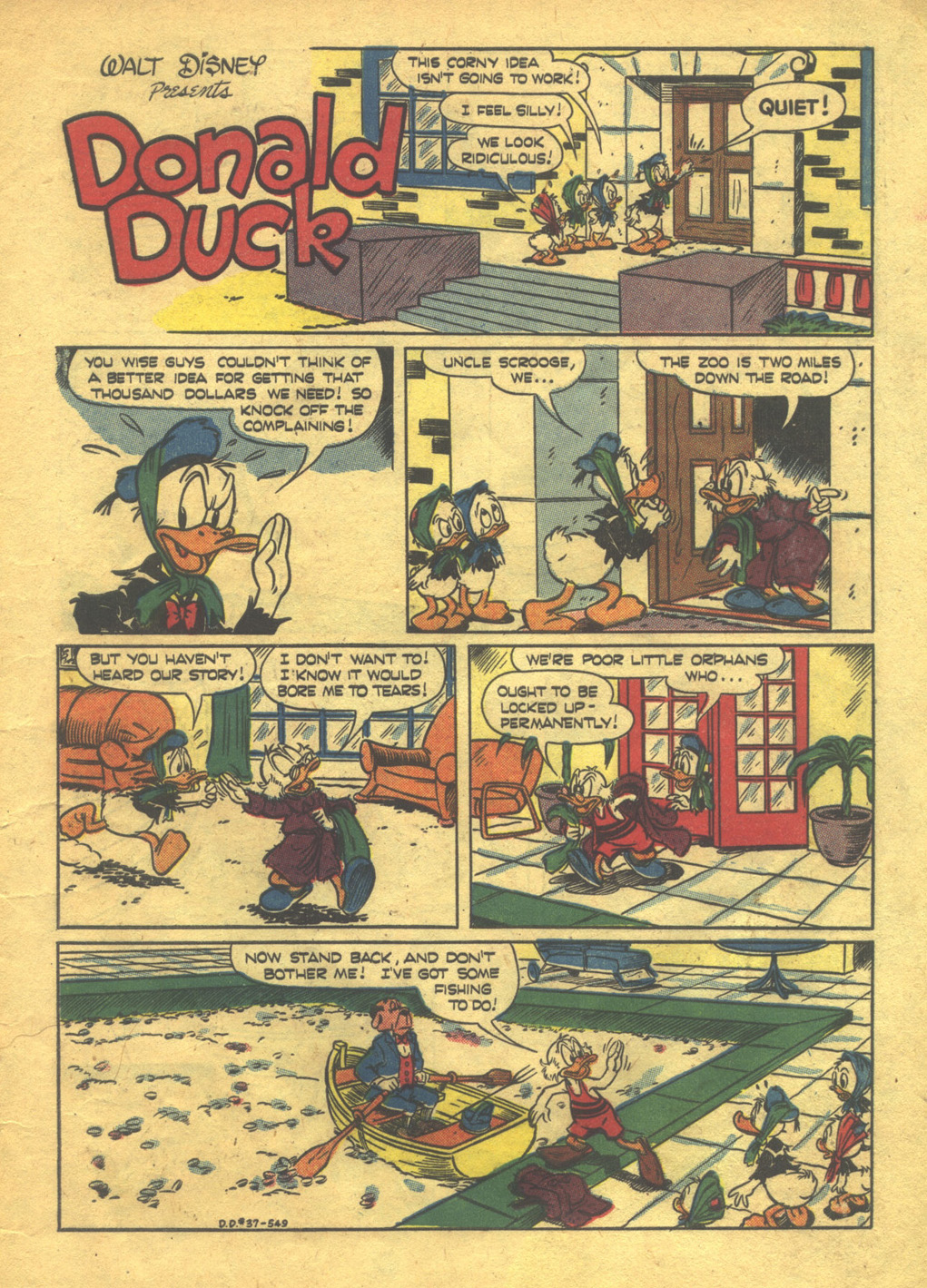Read online Walt Disney's Donald Duck (1952) comic -  Issue #37 - 3