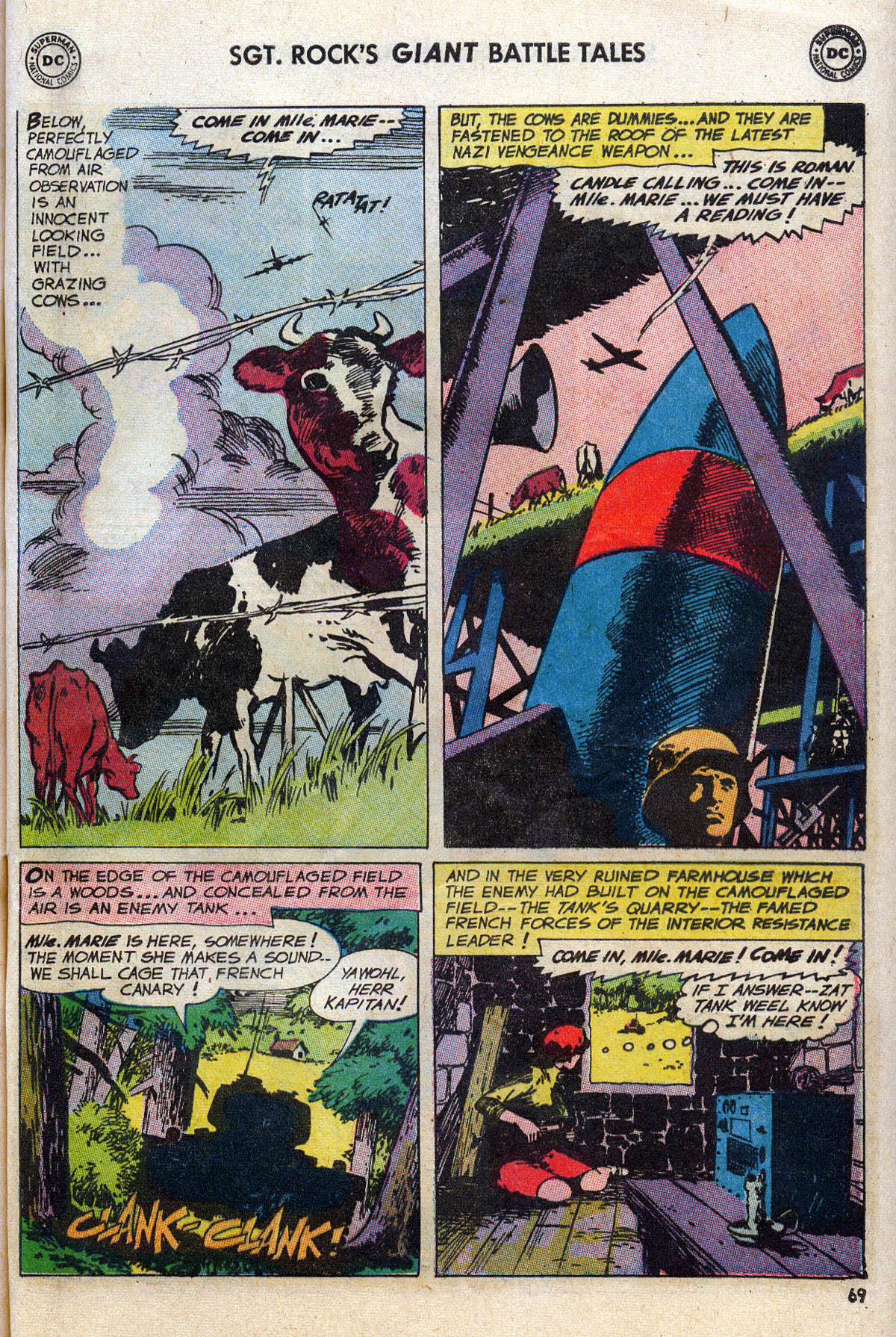 Read online Our Army at War (1952) comic -  Issue #164 - 70