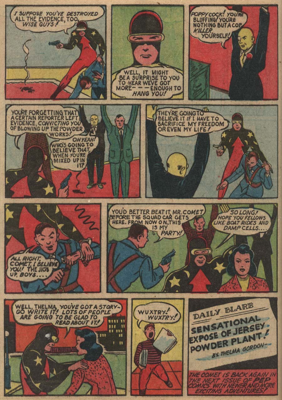 Read online Pep Comics comic -  Issue #12 - 28