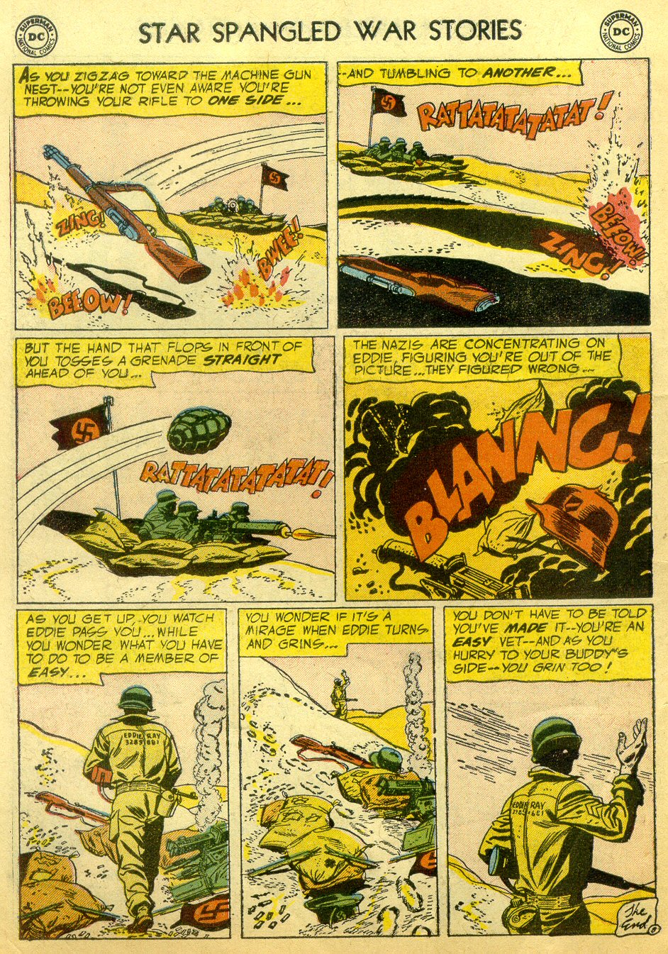 Read online Star Spangled War Stories (1952) comic -  Issue #36 - 10
