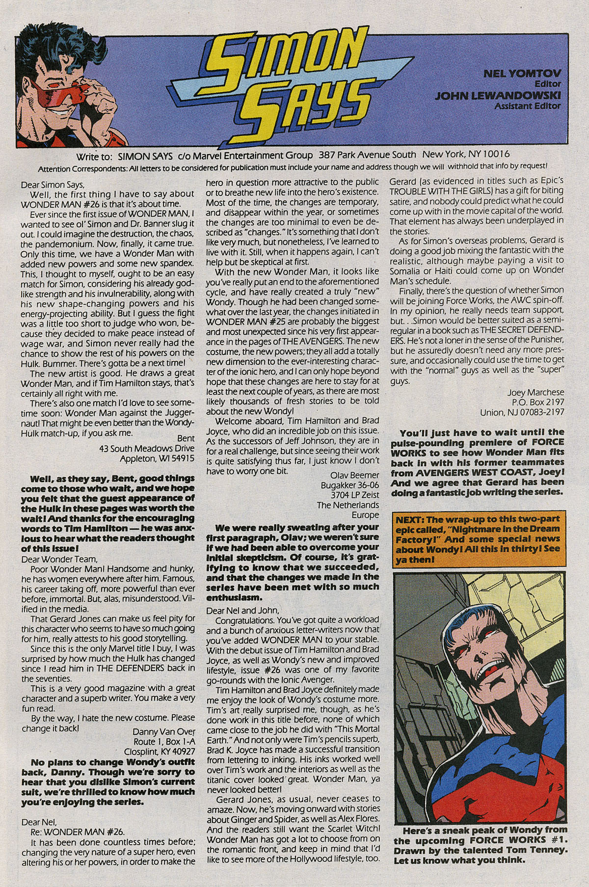 Read online Wonder Man (1991) comic -  Issue #28 - 23