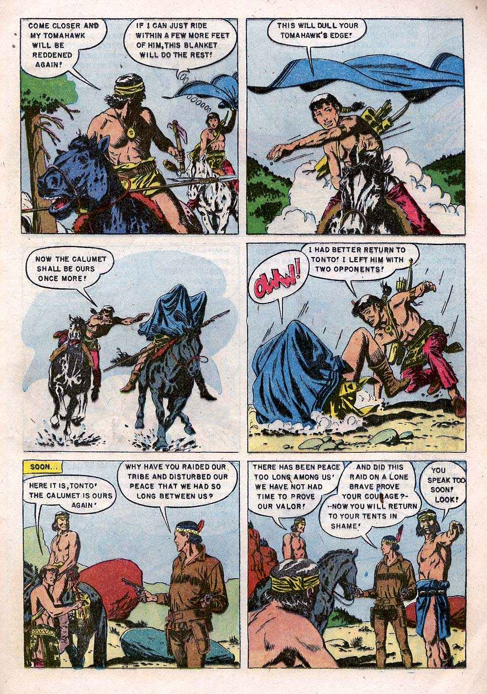 Read online Lone Ranger's Companion Tonto comic -  Issue #13 - 17