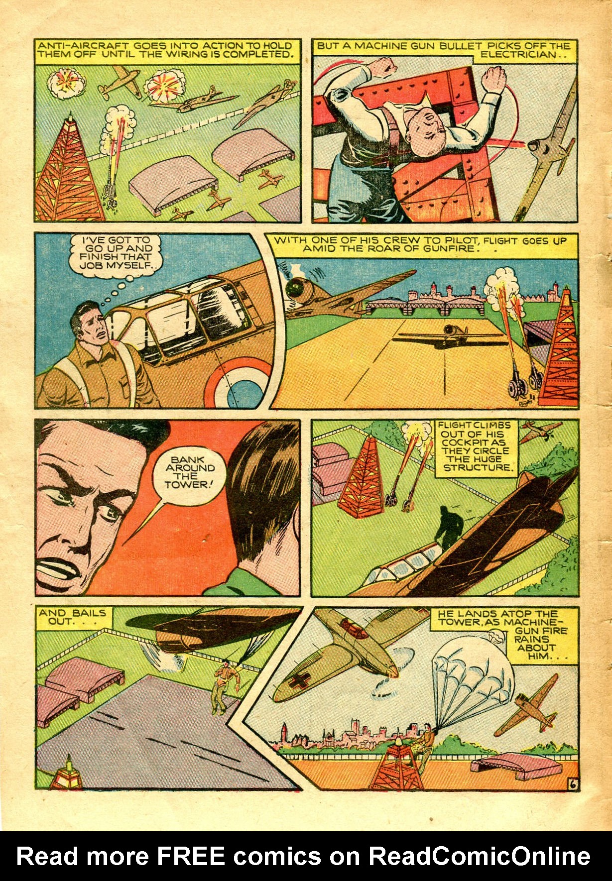 Read online Captain Flight Comics comic -  Issue #8 - 8