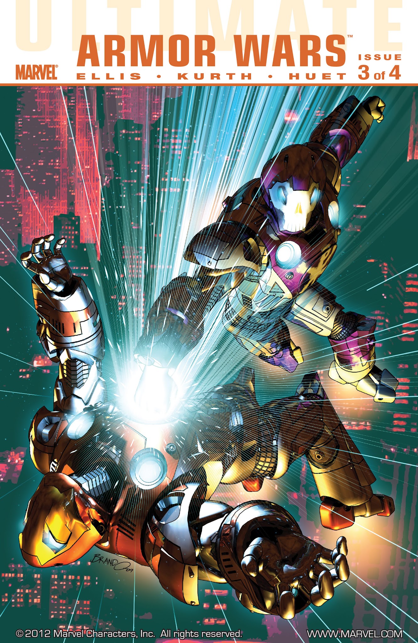 Read online Ultimate Armor Wars comic -  Issue #3 - 1