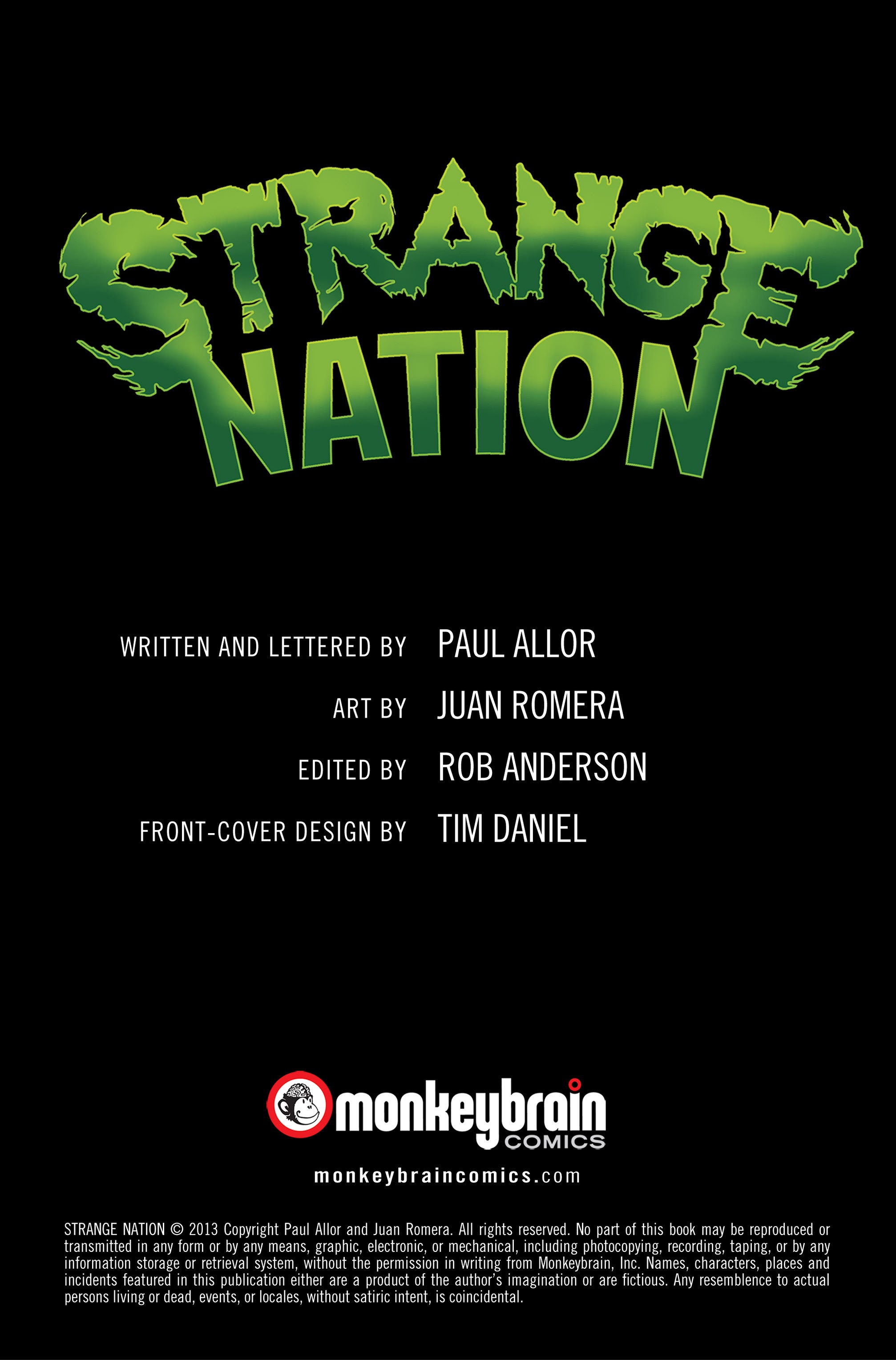 Read online Strange Nation comic -  Issue #1 - 2