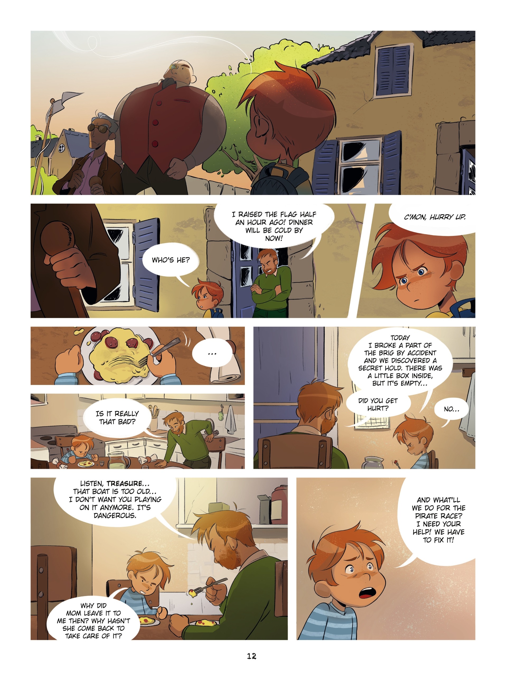 Read online Treasure: The Red Wave comic -  Issue # TPB - 12