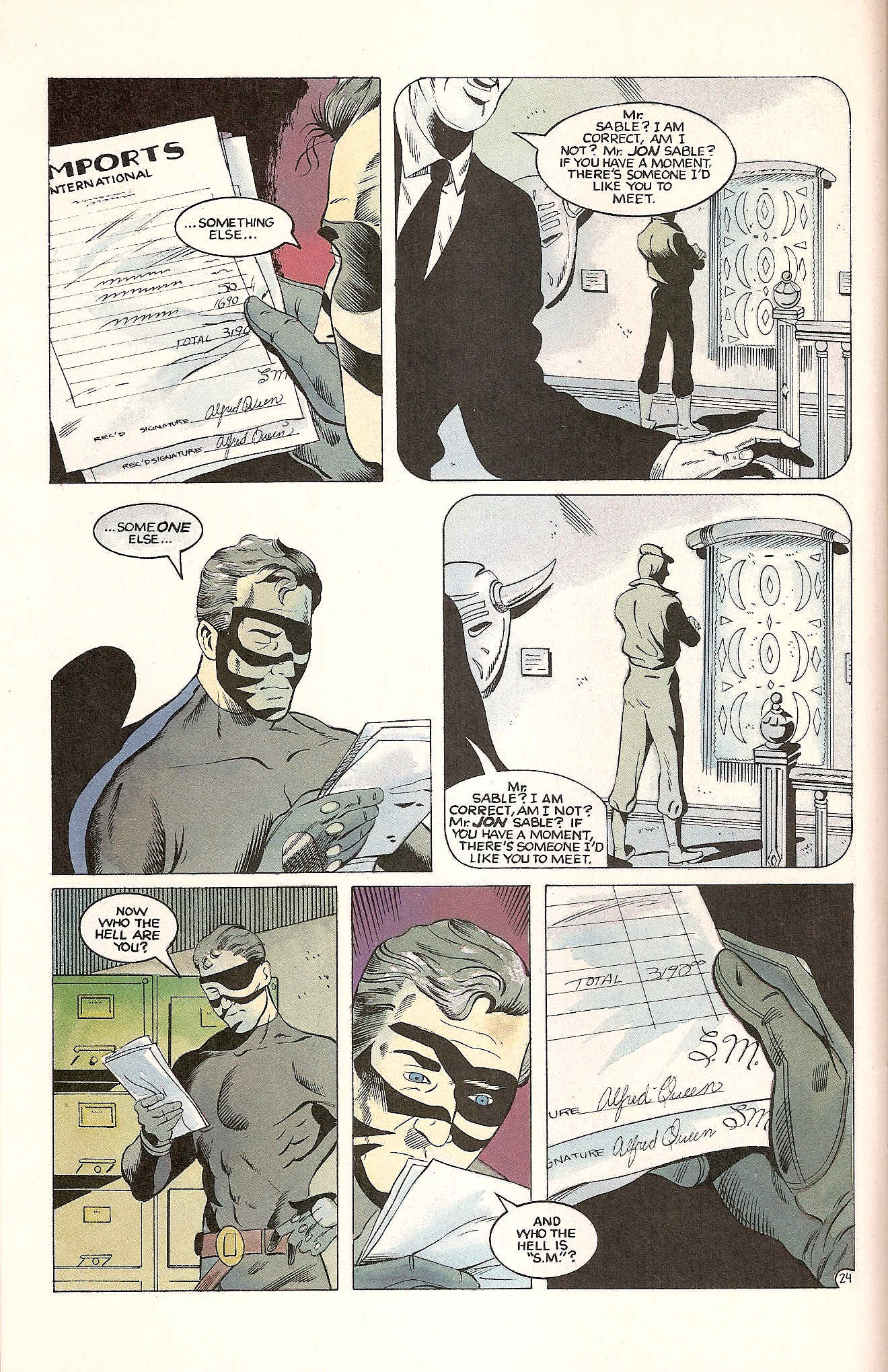 Read online Sable comic -  Issue #26 - 29