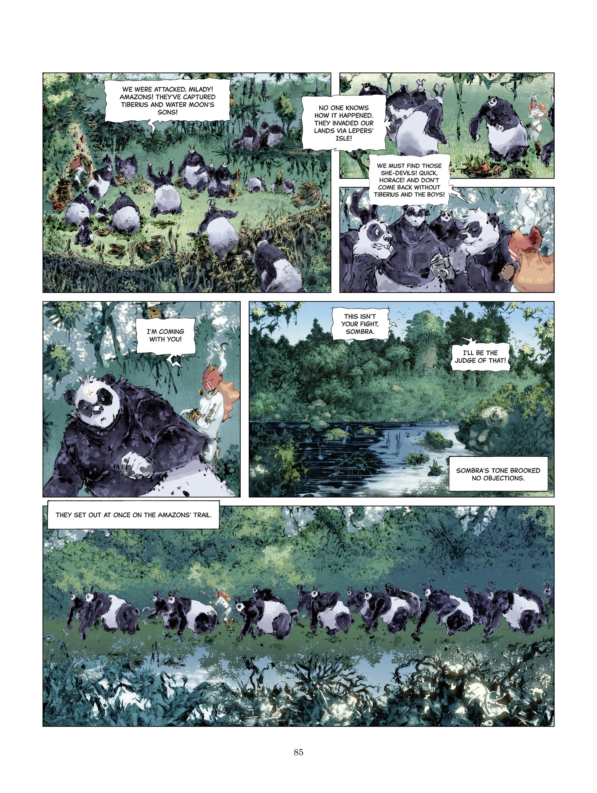 Read online Swamplands: Sombra comic -  Issue # TPB - 85