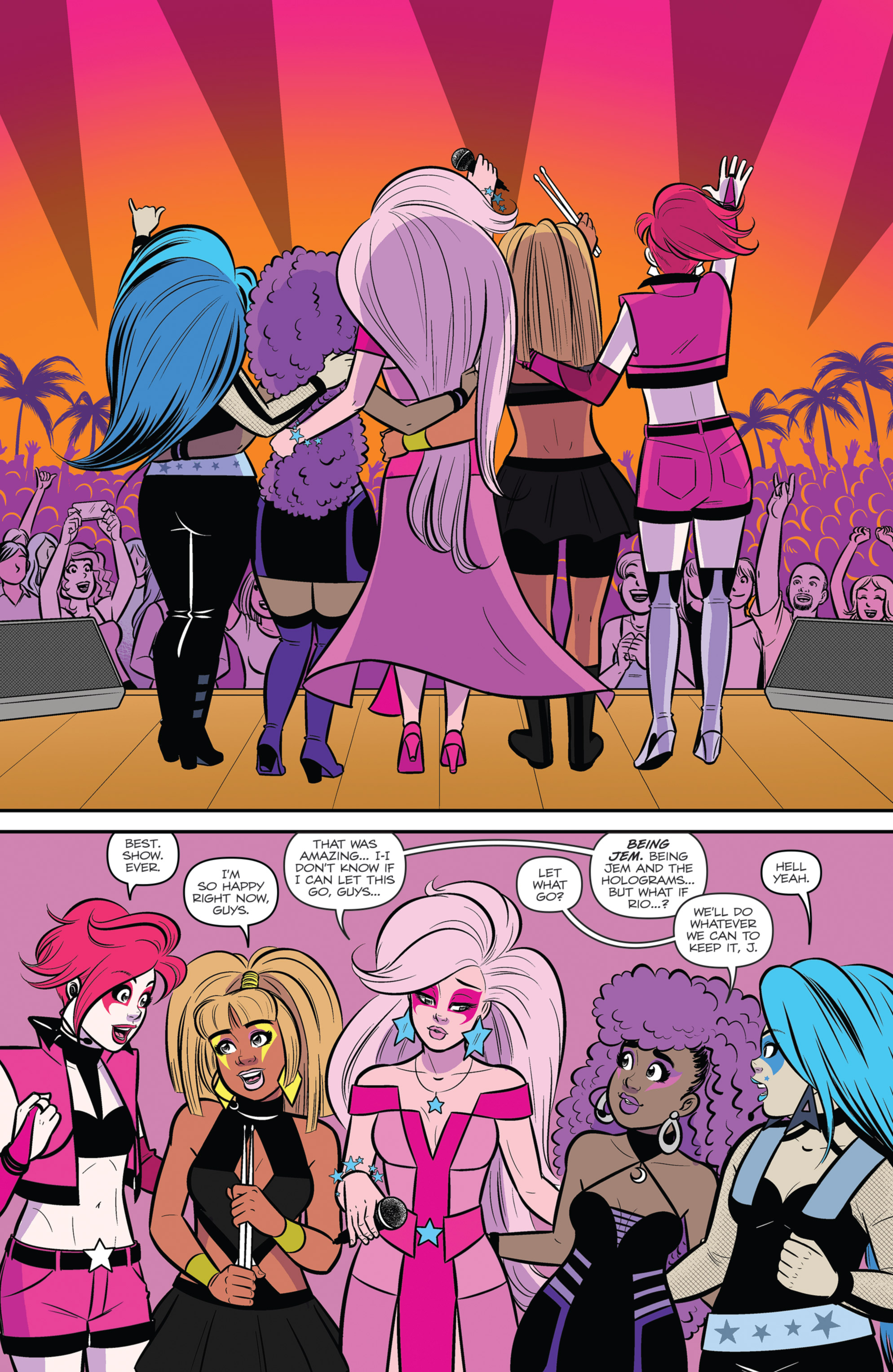 Read online Jem and The Holograms comic -  Issue #26 - 21